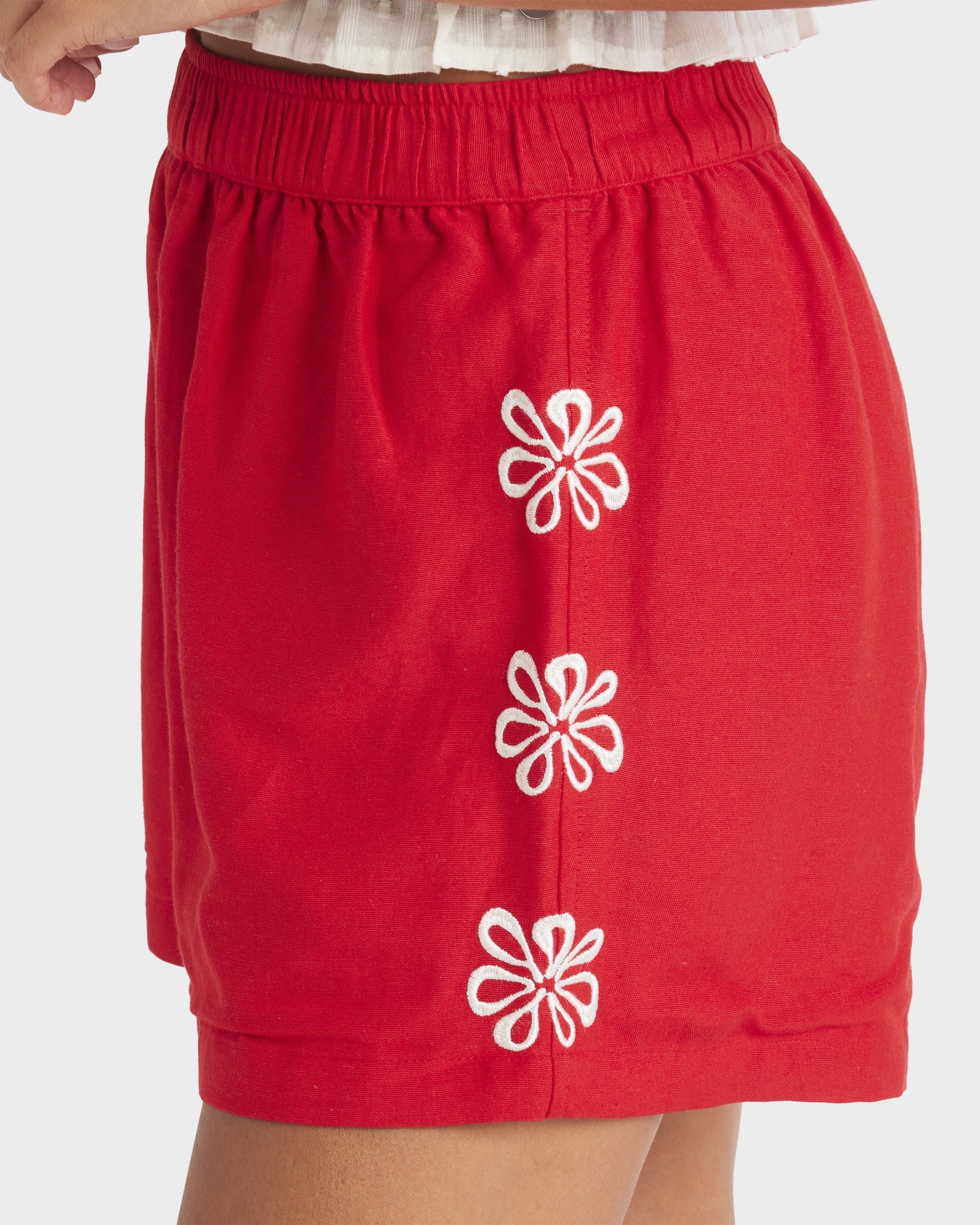 Womens Chase Elastic Waist Shorts