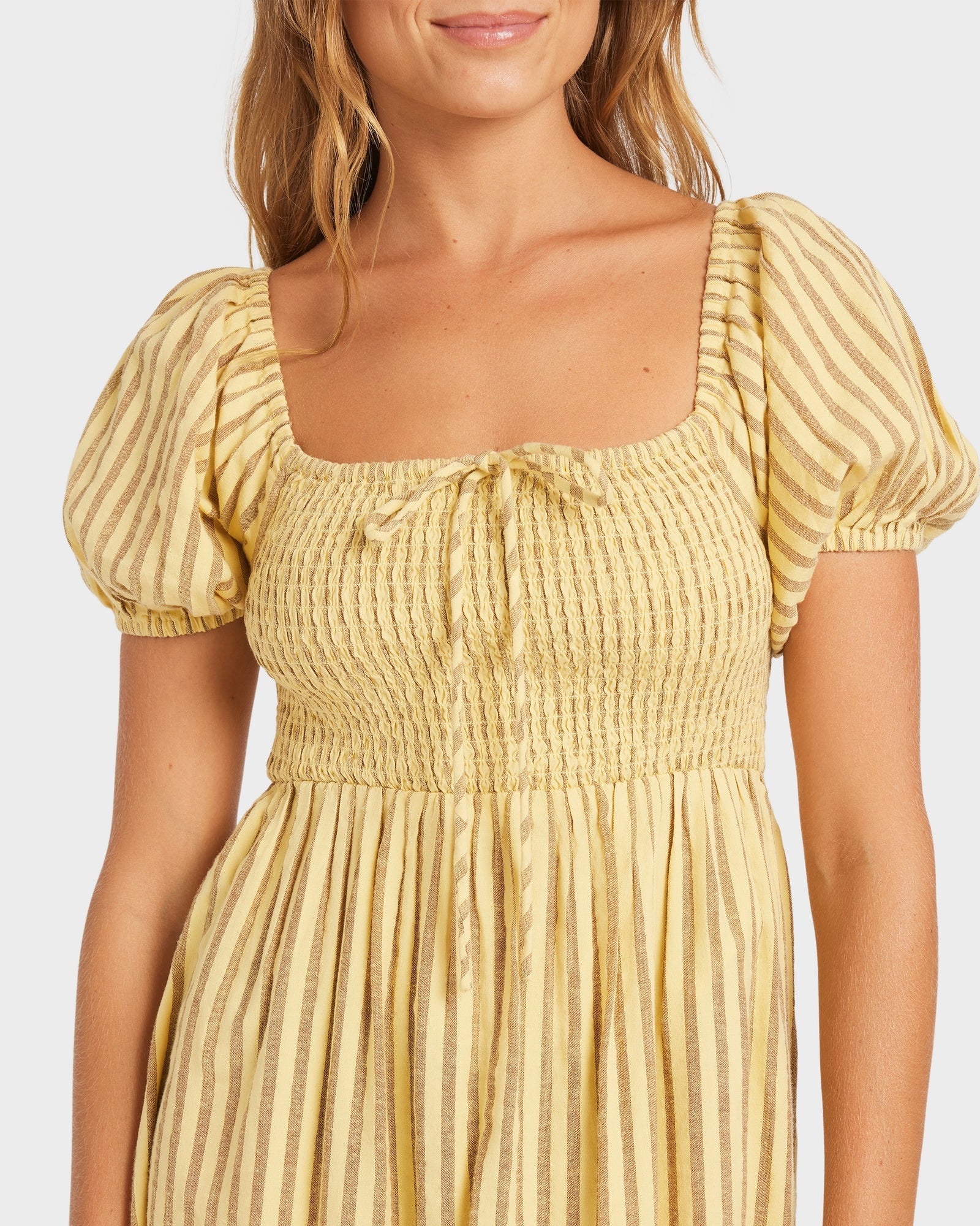 Womens Mercado Stripe Midi Dress