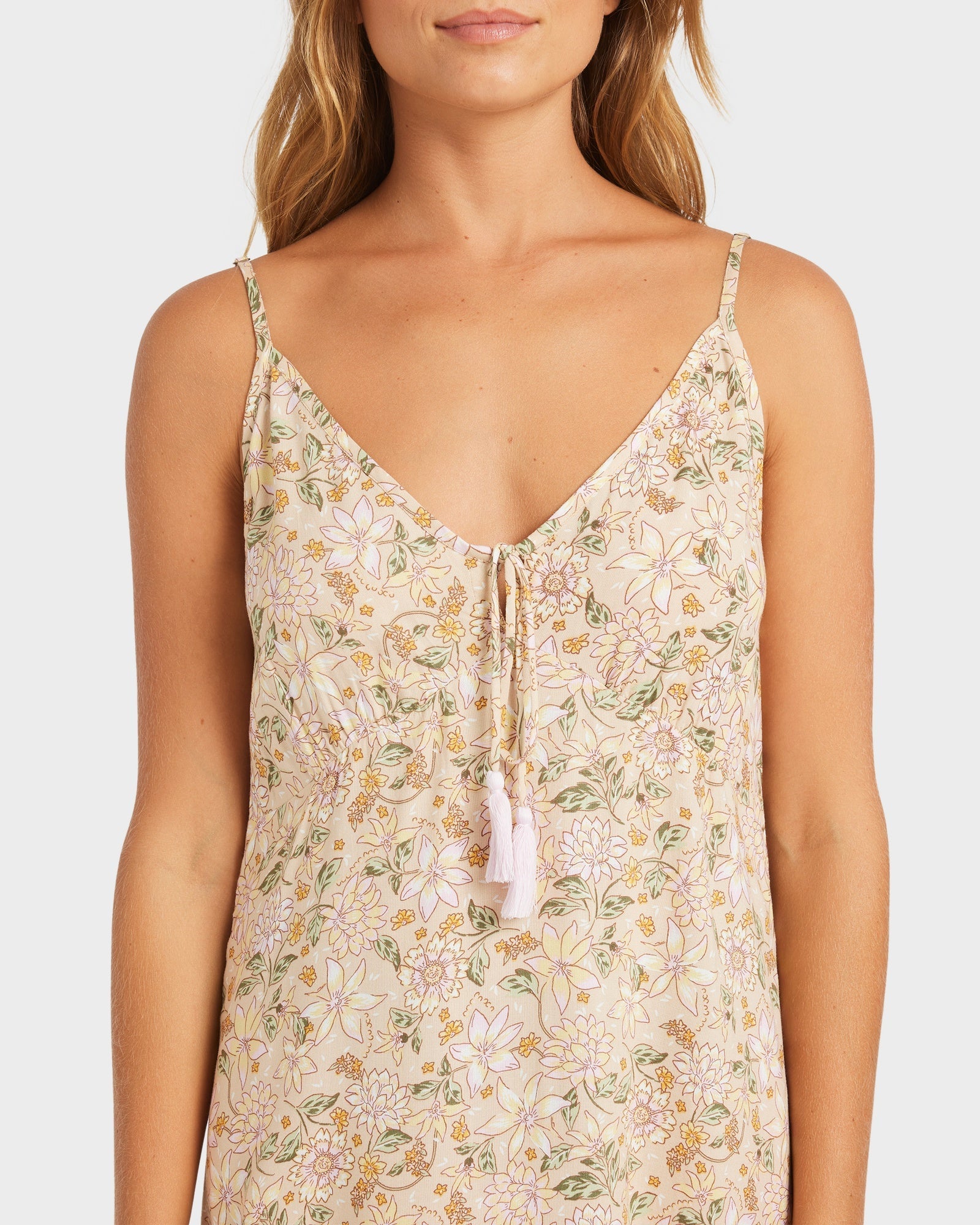 Womens Garland Midi Dress