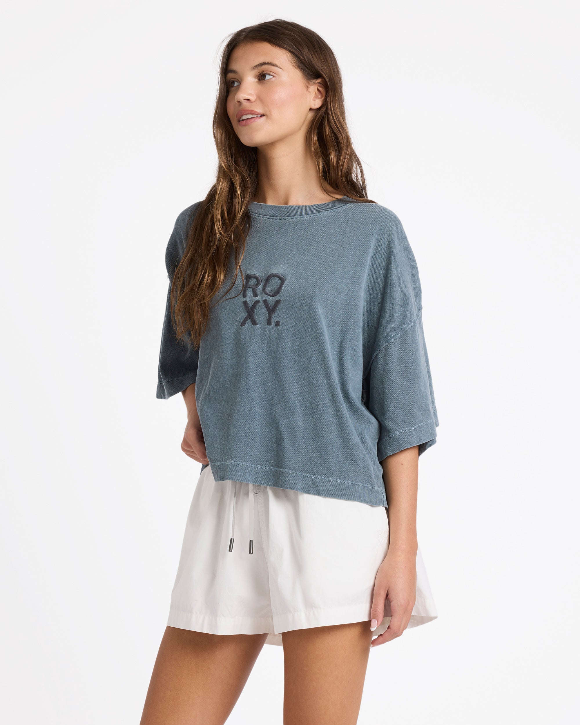 Womens Warm Ups Oversized T-Shirt