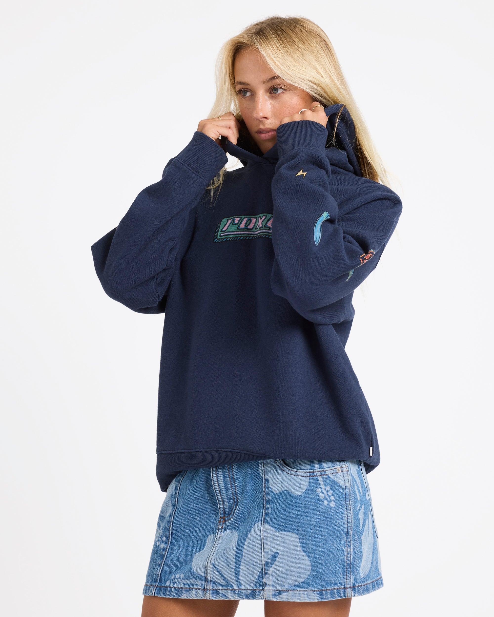 Womens Going Back Pullover Hoodie