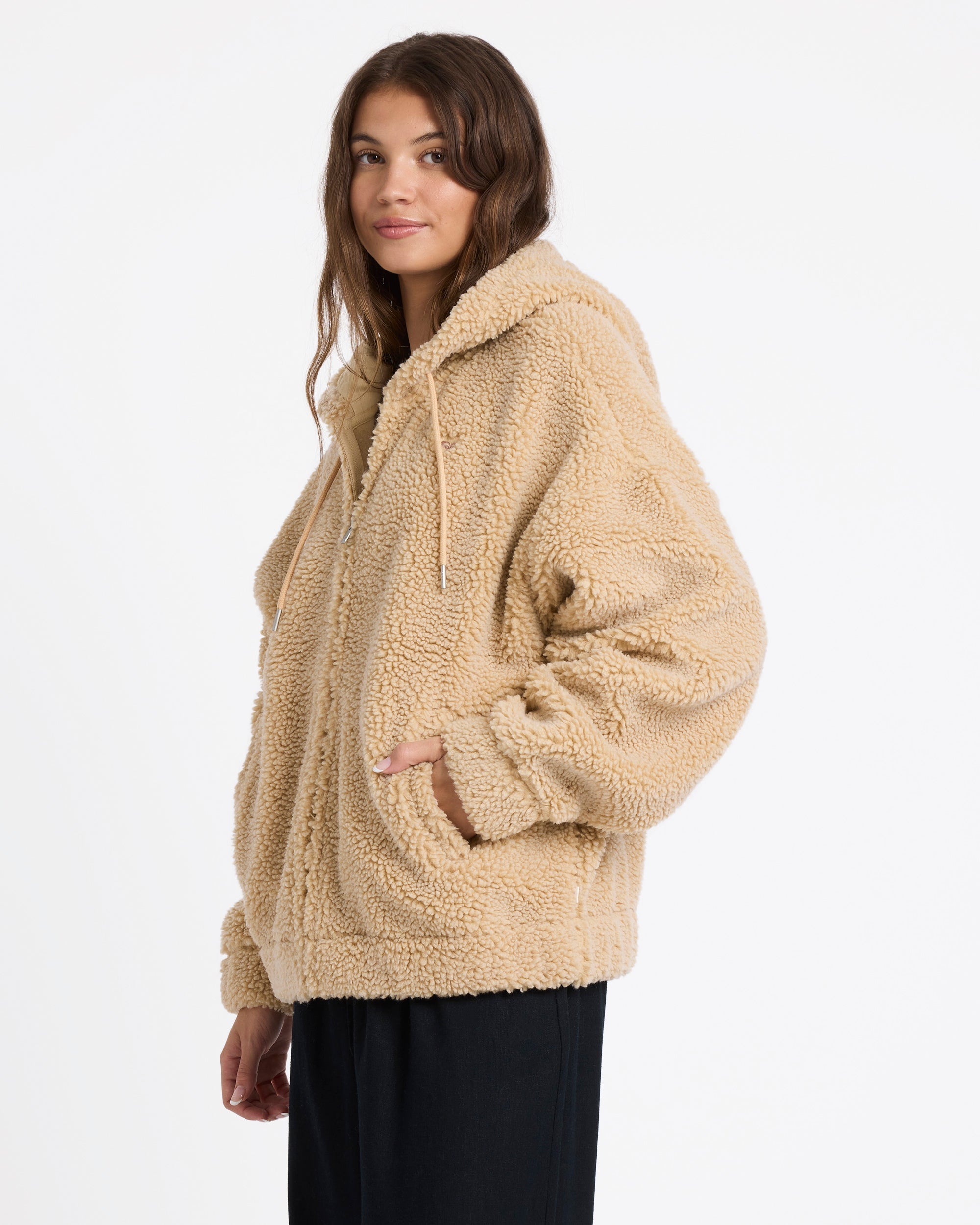 Womens City Track Fleece Jacket