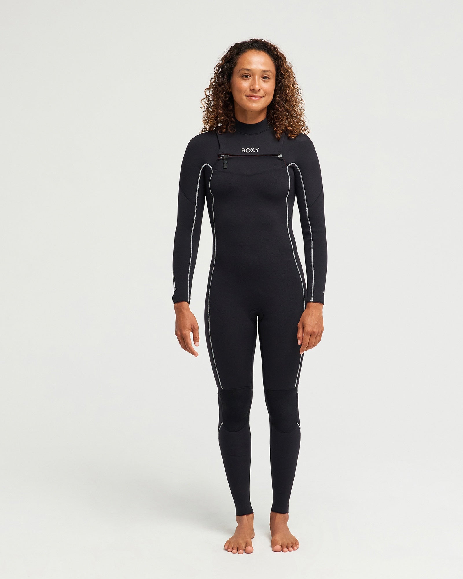 Womens 4/3mm Elite Extra Stretch Chest Zip Wetsuit