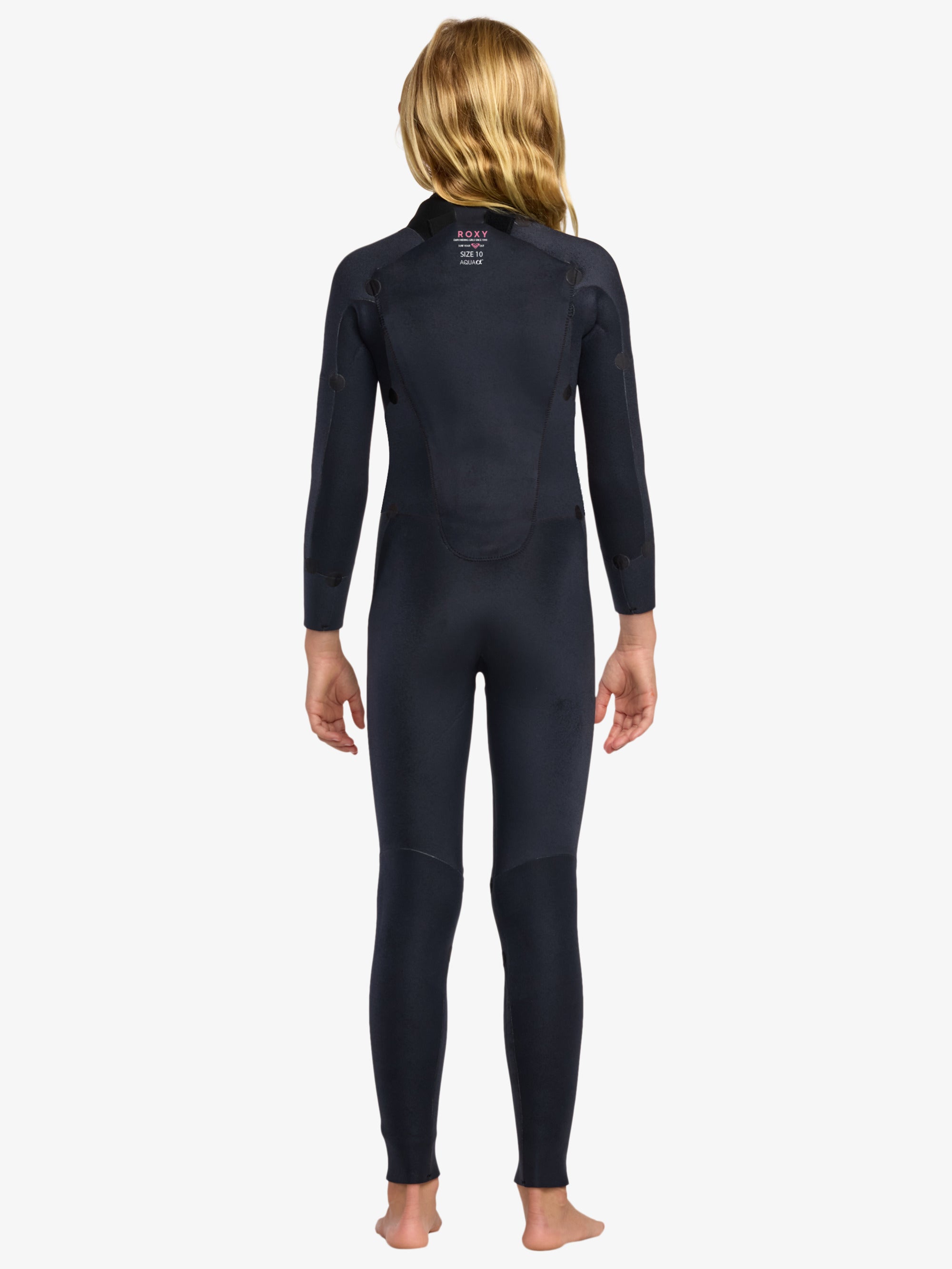 Girls 2-16 3/2mm Swell Natural Backzip Wetsuit
