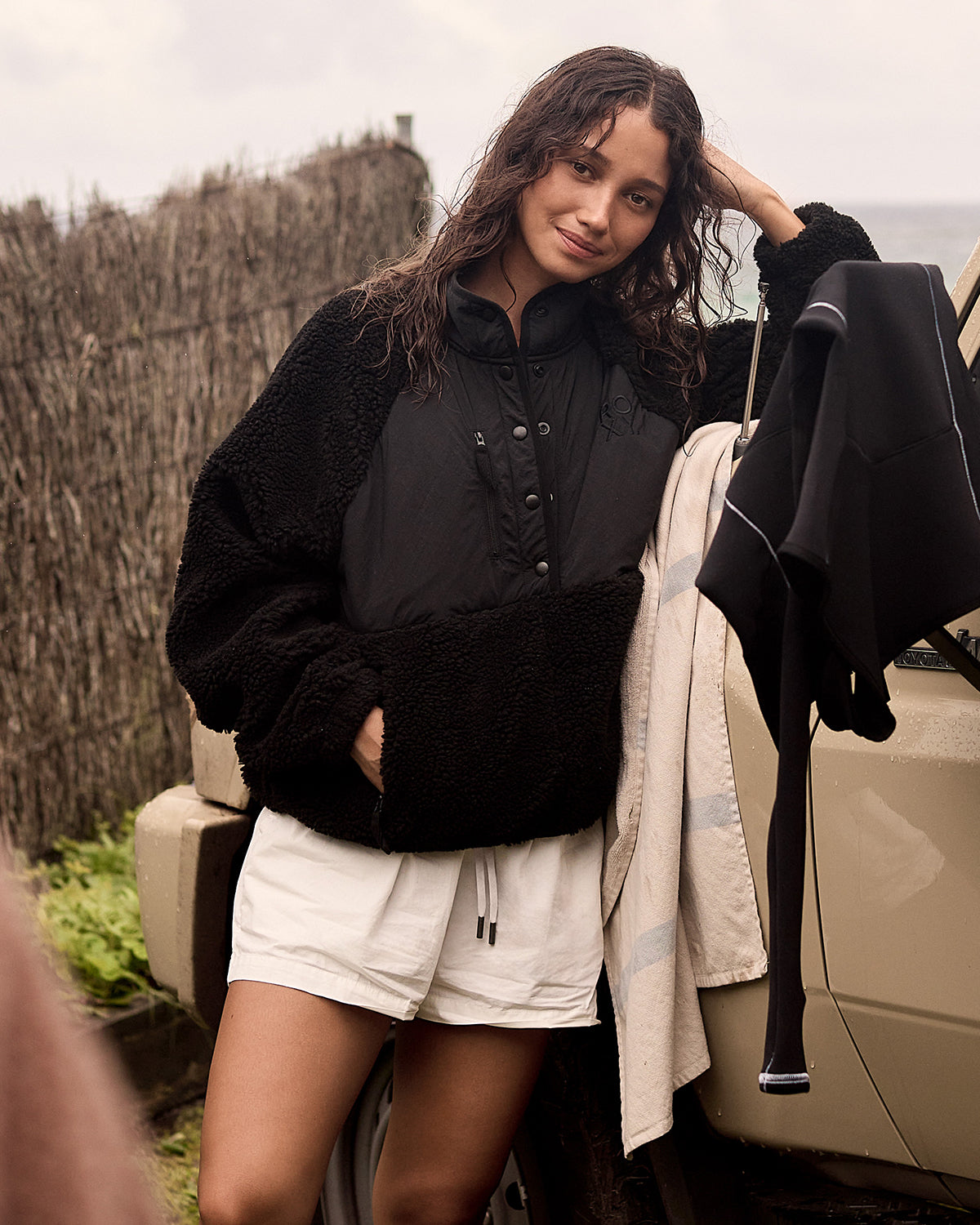 Womens Till Dawn Fleece Pullover