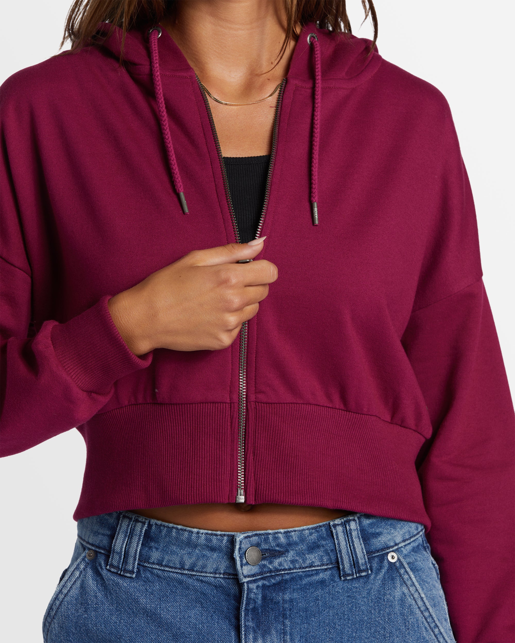 Womens Shorebreak Zip Hoodie Sweatshirt