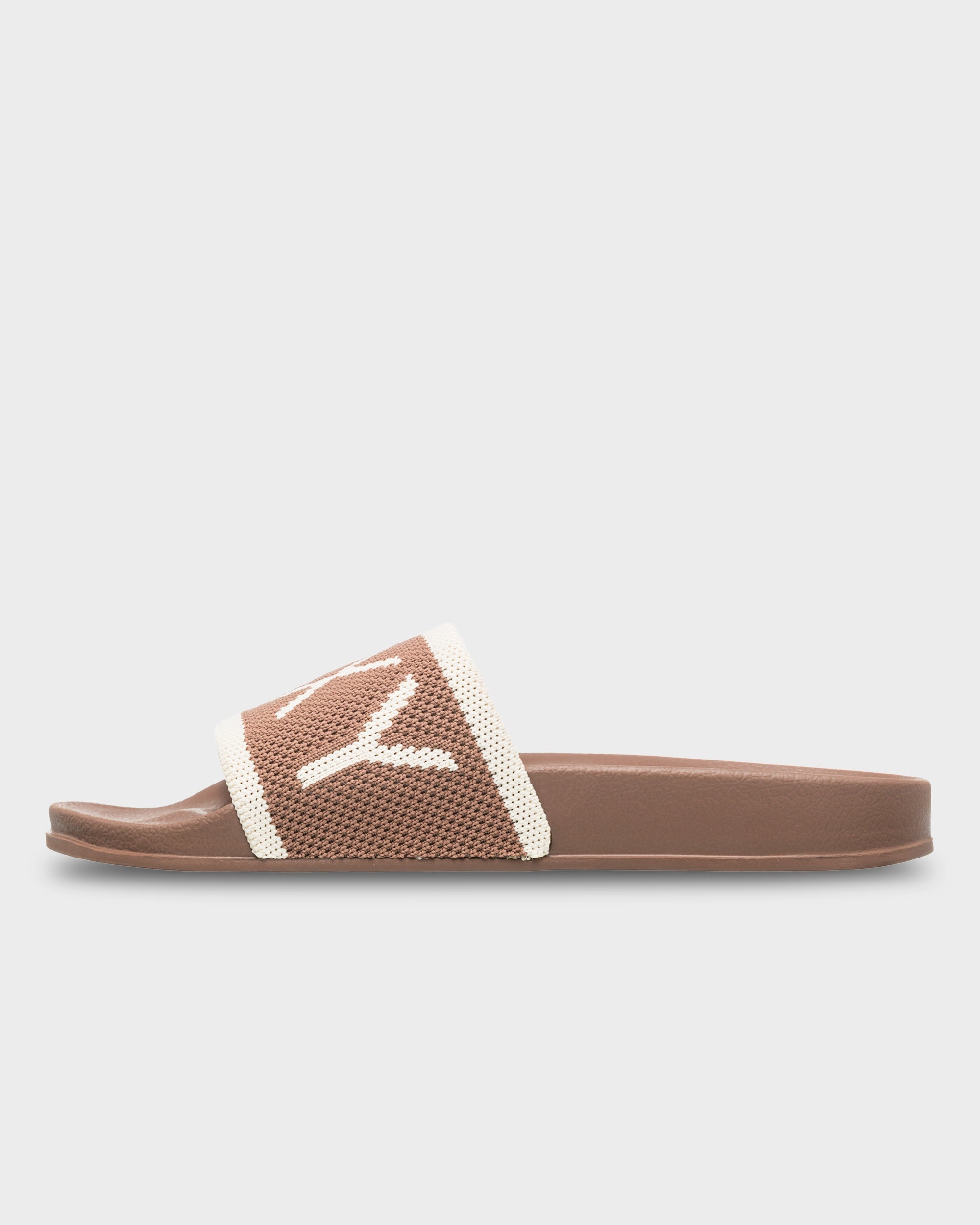 Womens Slippy Knit Slides