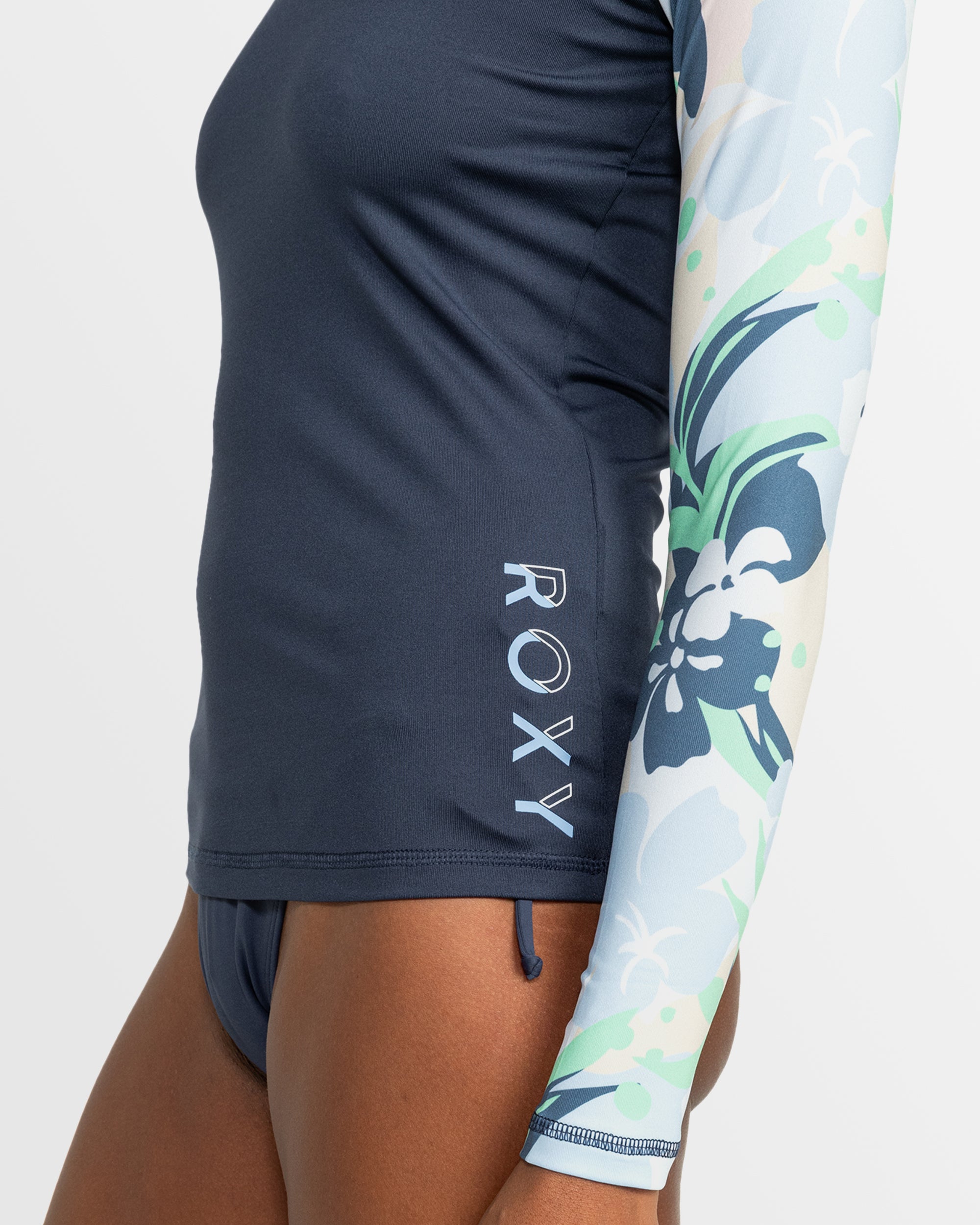 Womens Long Sleeve Printed Rashguard L/Sl Surf Tee