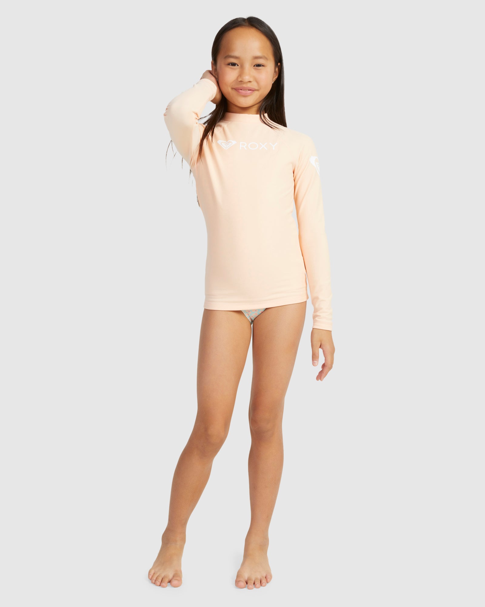 Girls Girl Heater Ls Lycra Rashguard