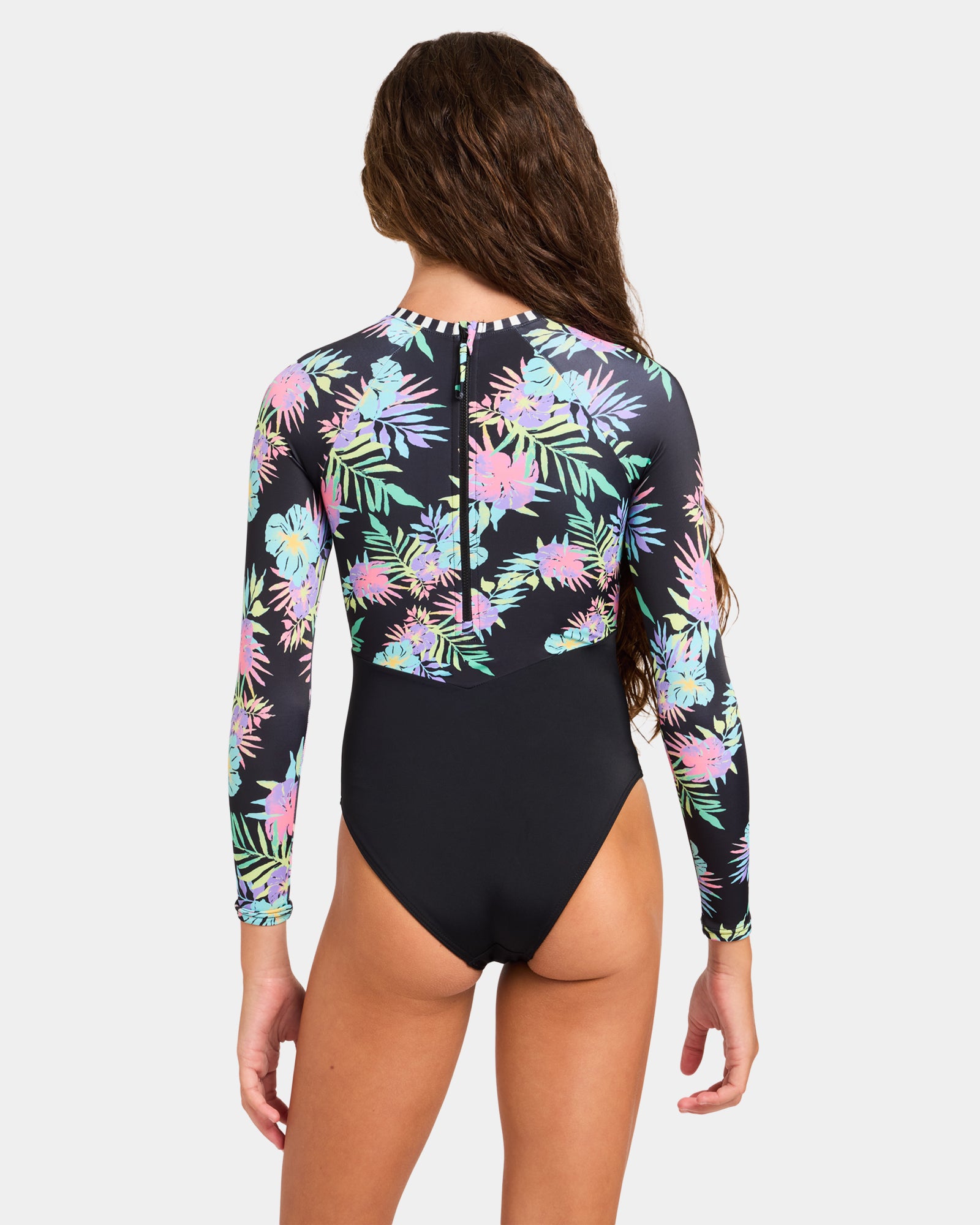 Girls 6-16 Roxy Active RG Onesie Rash Vest