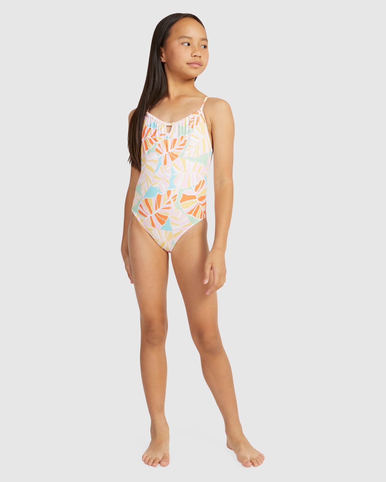 Girls 6-16 Jungle Mirage One Piece One Piece Swim