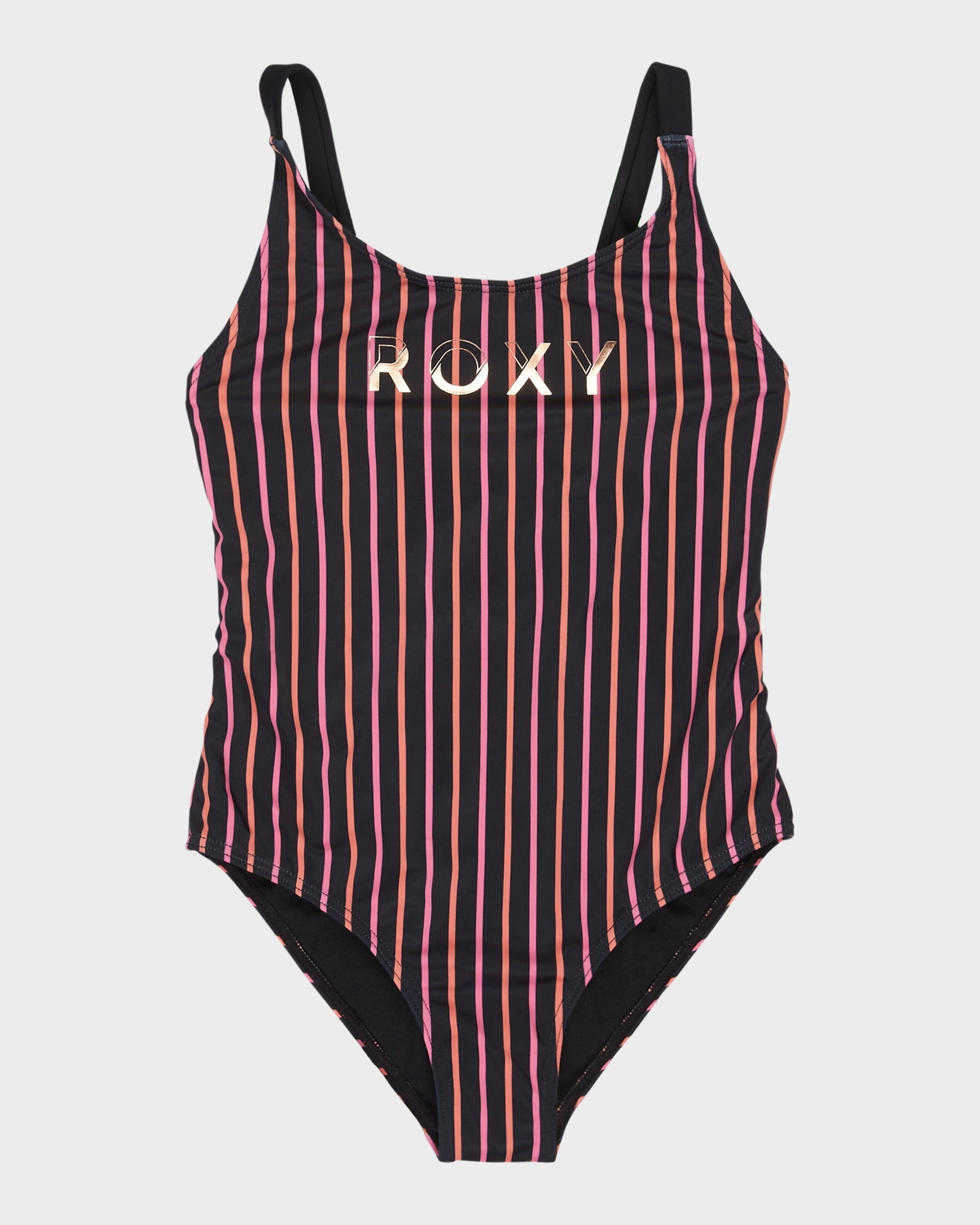 Girls 8-16 Active Floral One Piece Swimsuit
