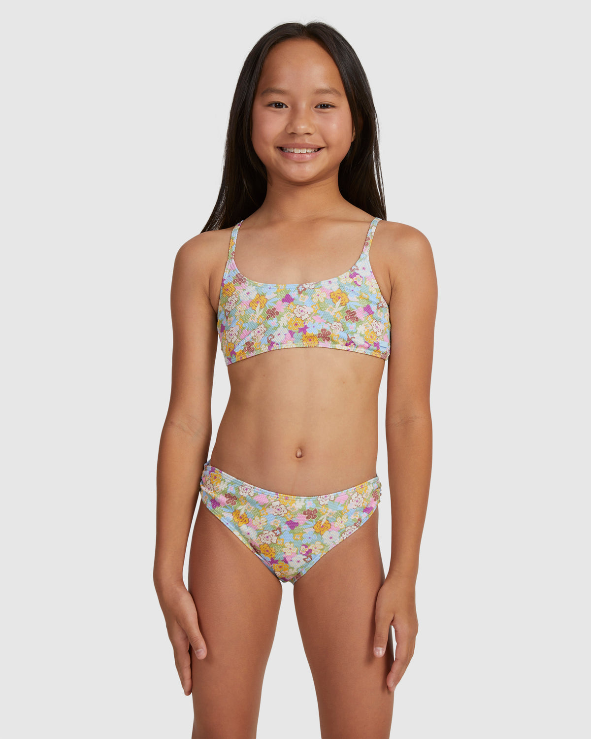 Girls 6-16 Nostalgic Seaside Bralette Set Bikini