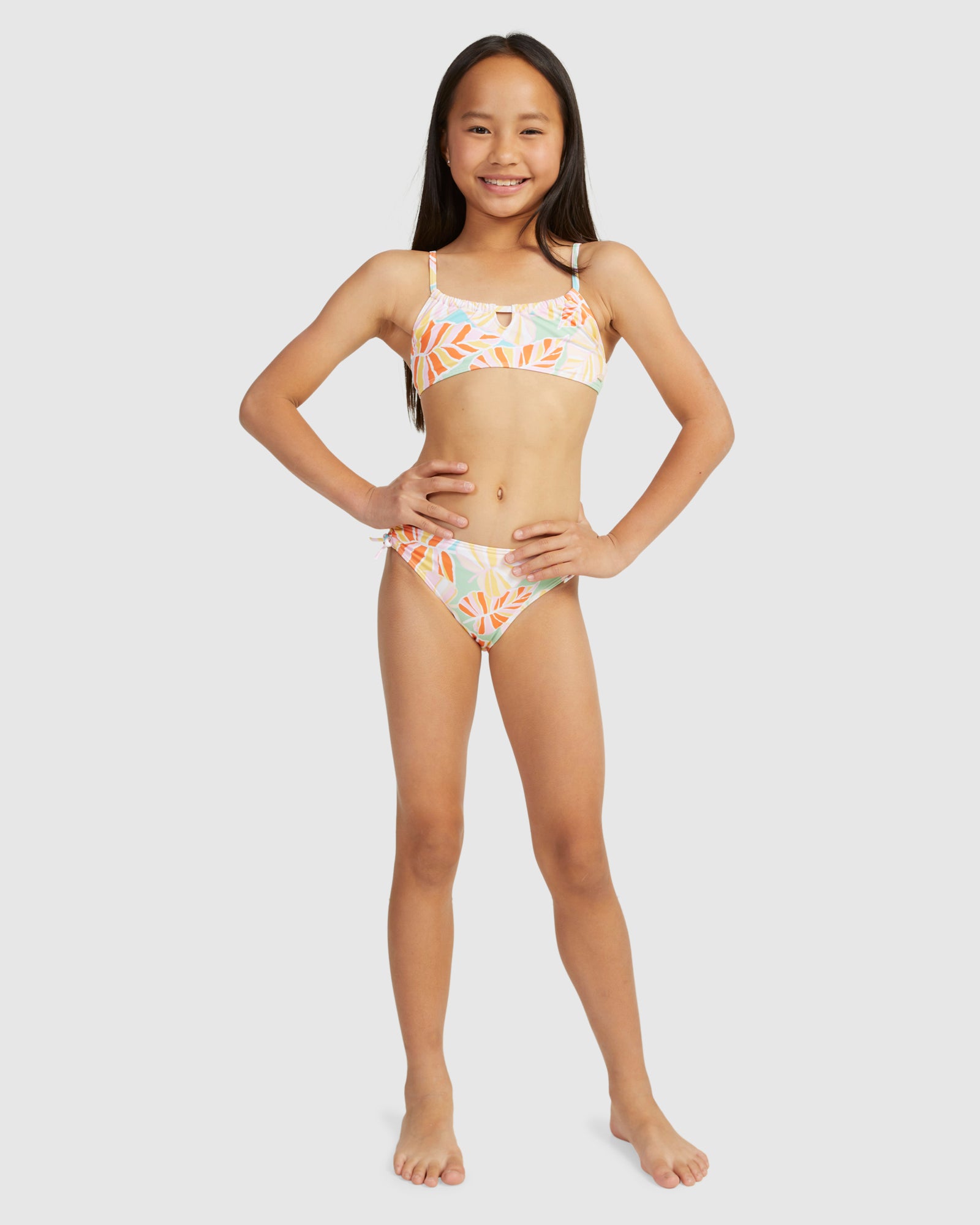 Girls 8-16 Jungle Mirage Bralette Set Bikini