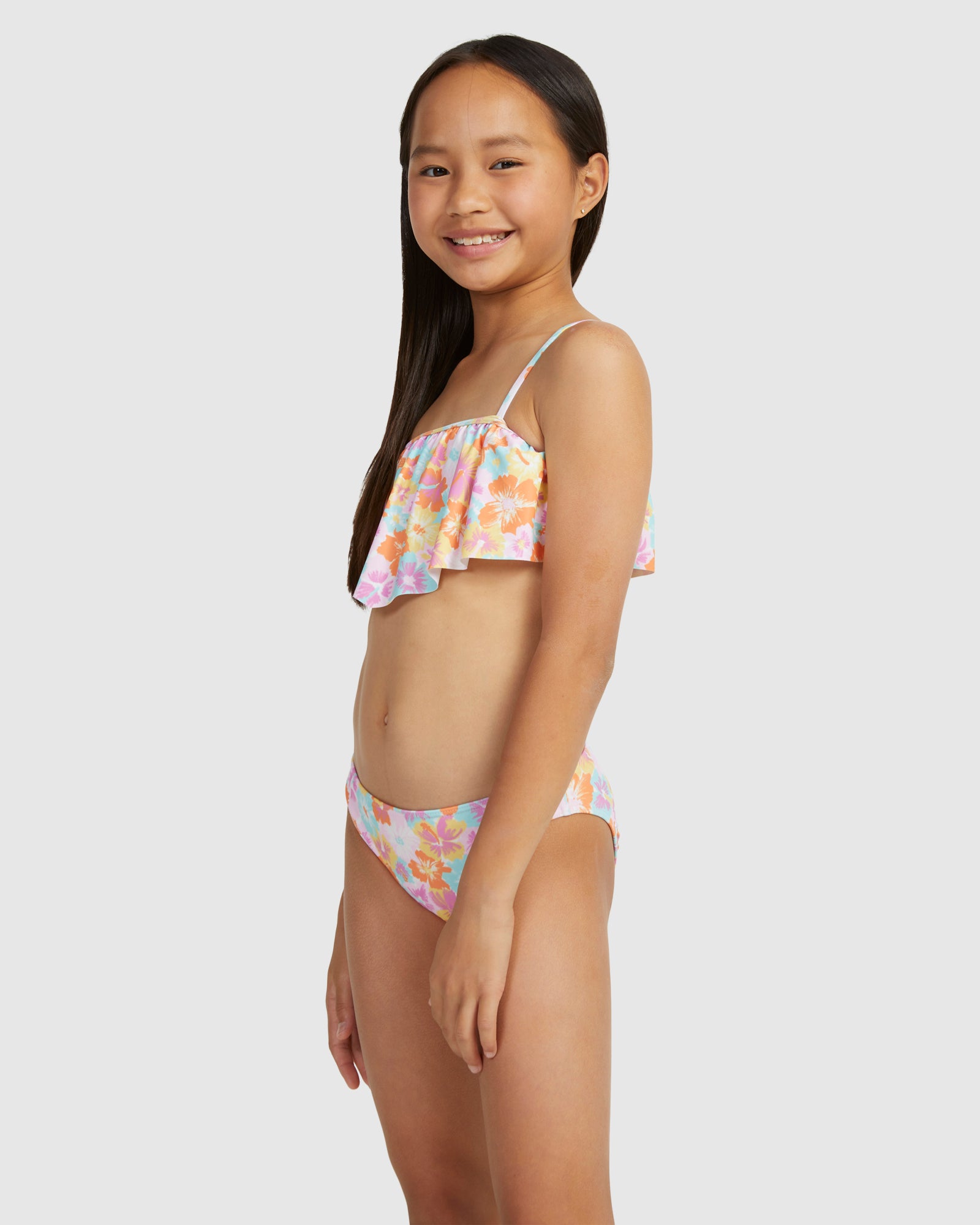 Girls 8-16 Floraya Flutter Set Bikini