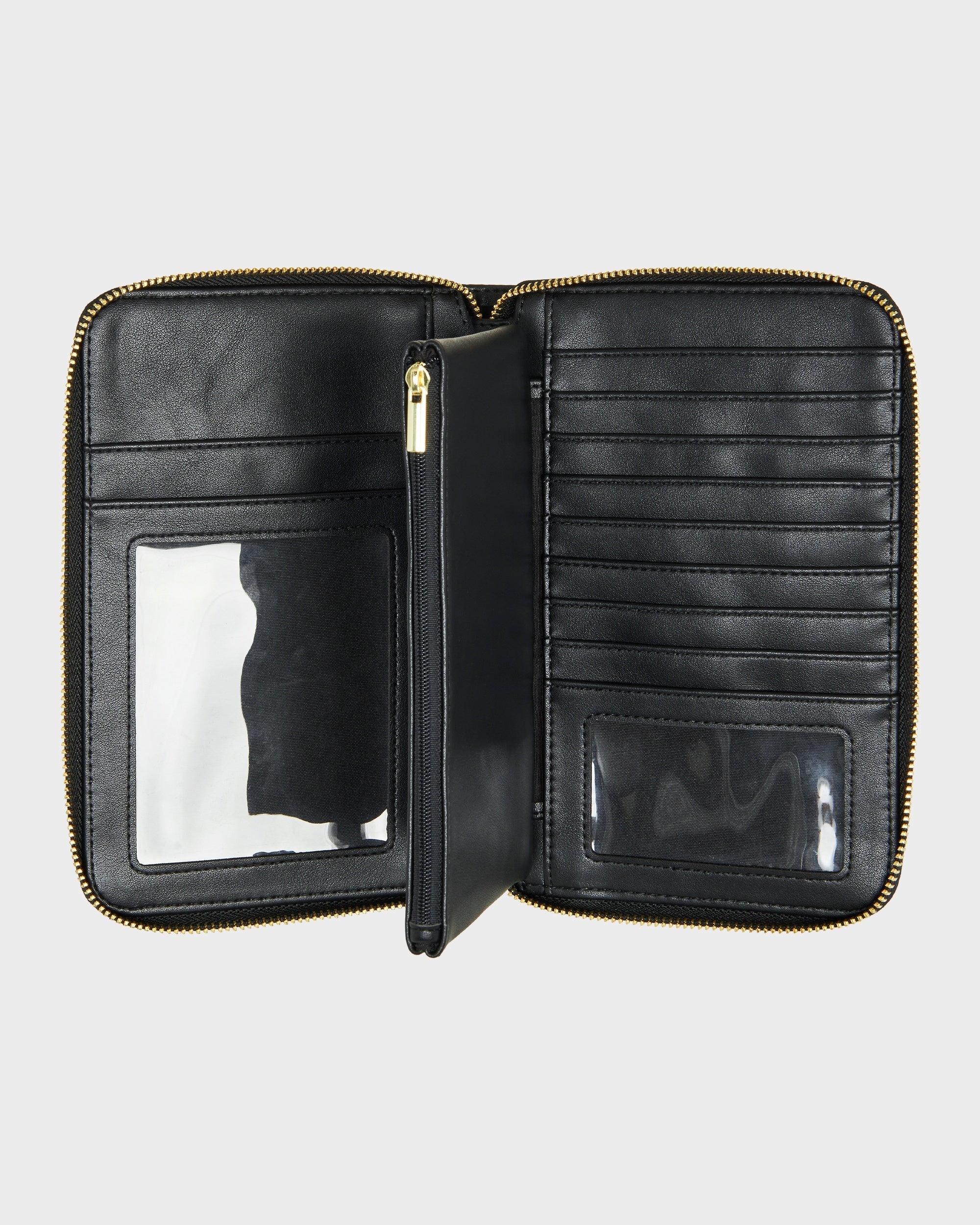 Womens Magic Happens Leather Wallet