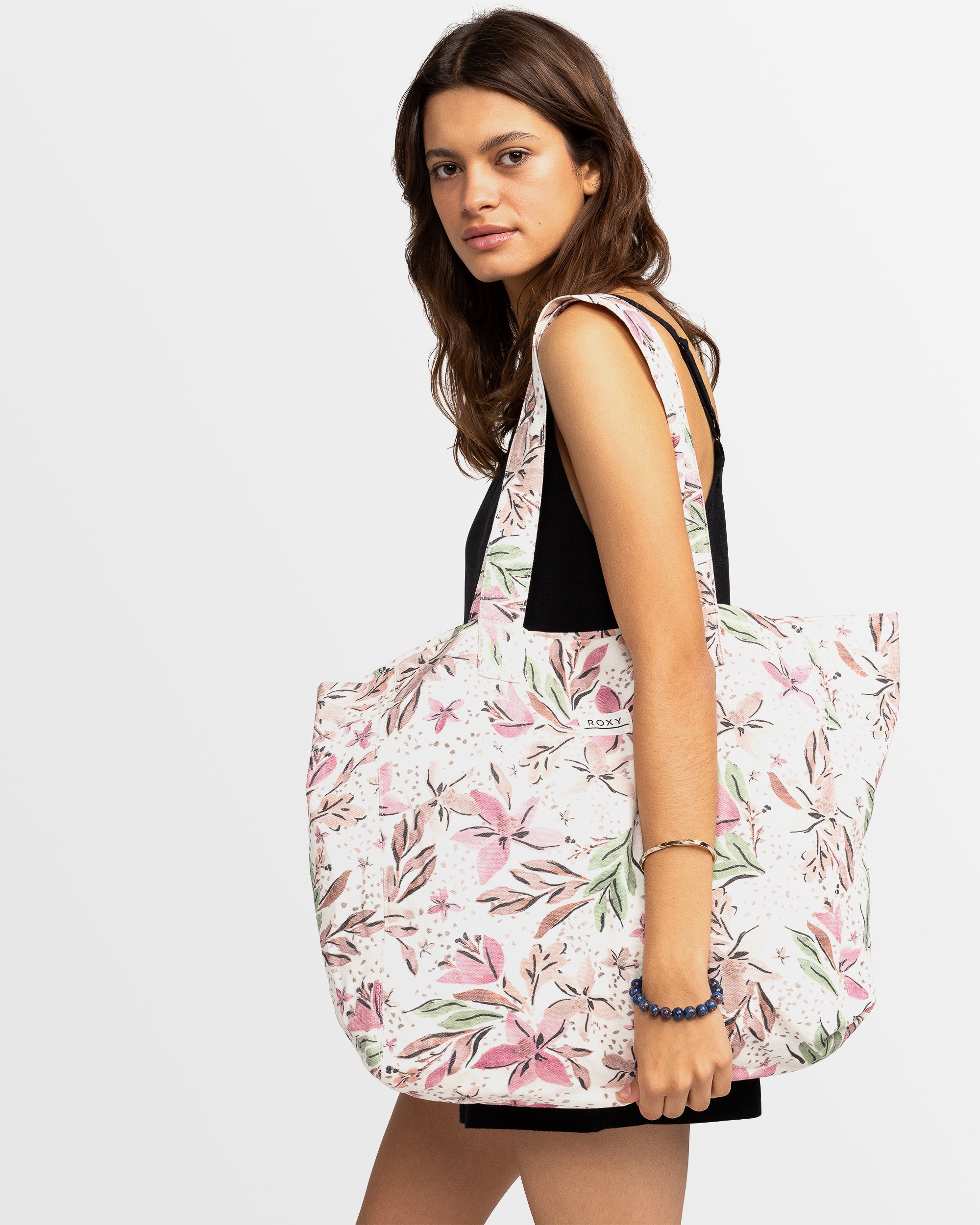 Womens Anti Bad Vibes Printed Bag