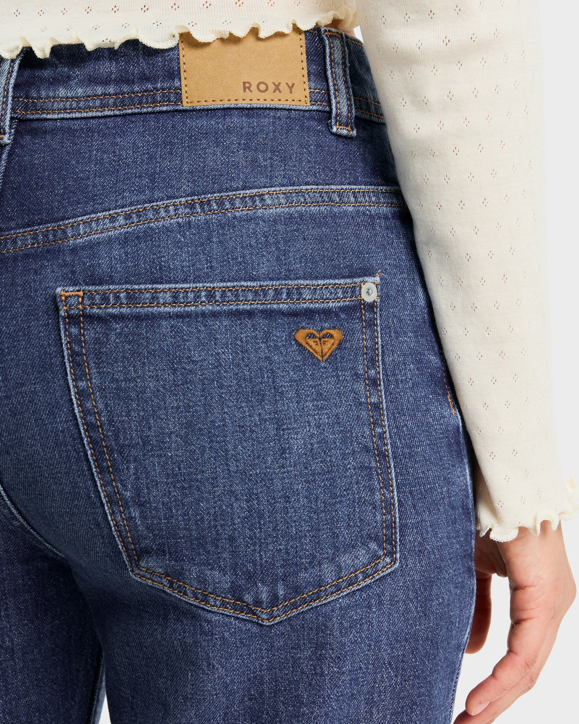 Womens Patti Straight Denim Jeans