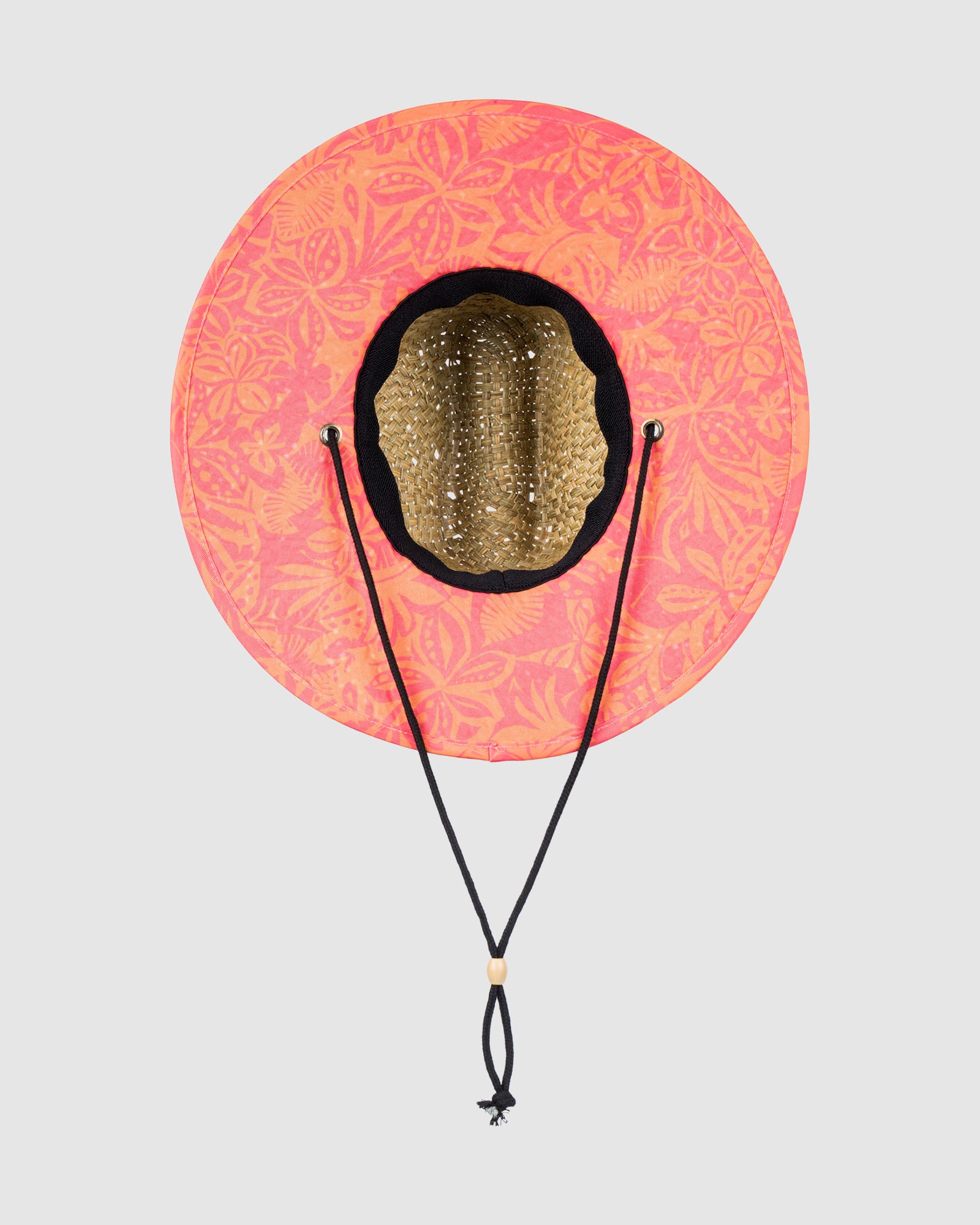 Womens Pina To My Colada Printed Straw Hat