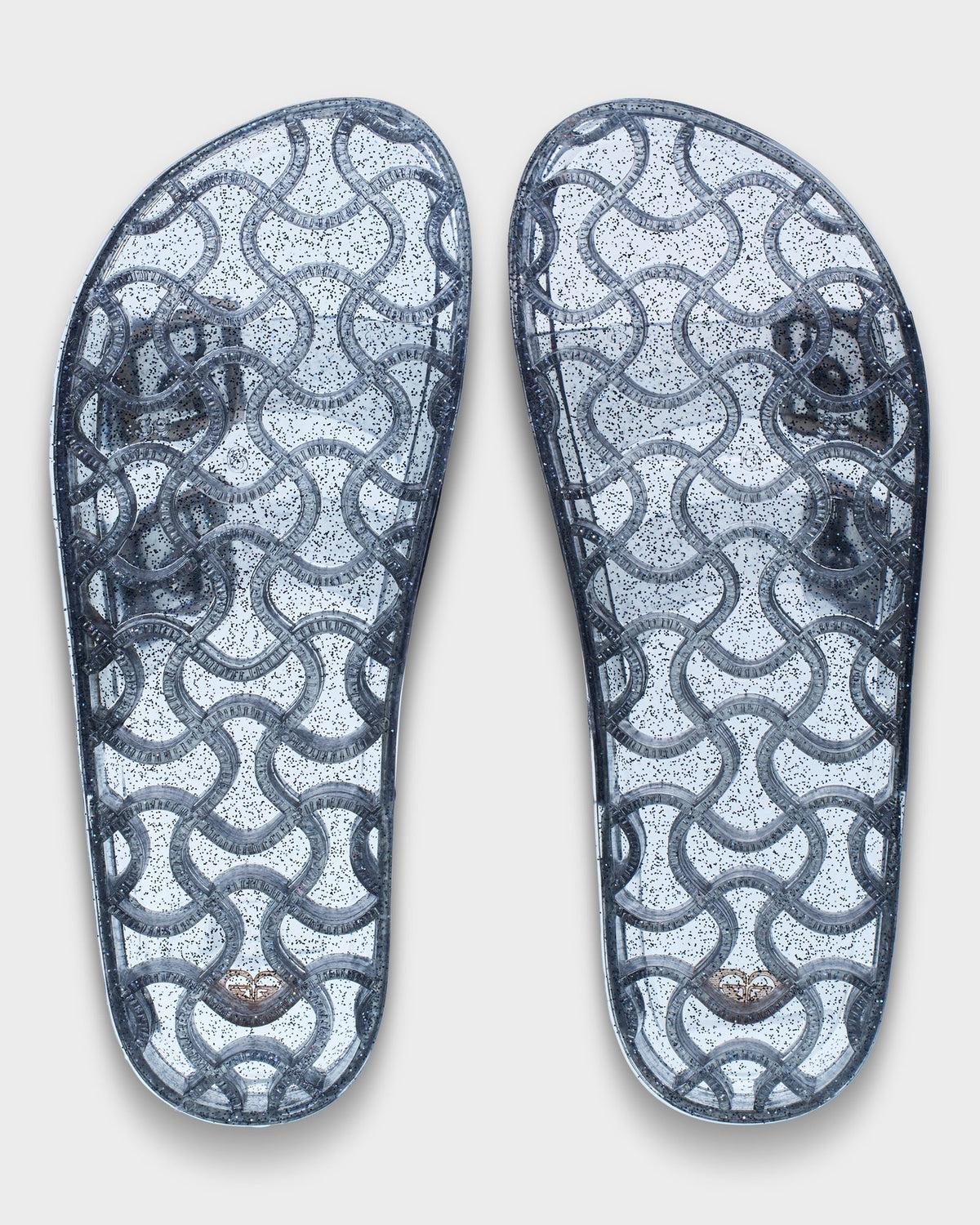 Womens Kattie Glitter Slides