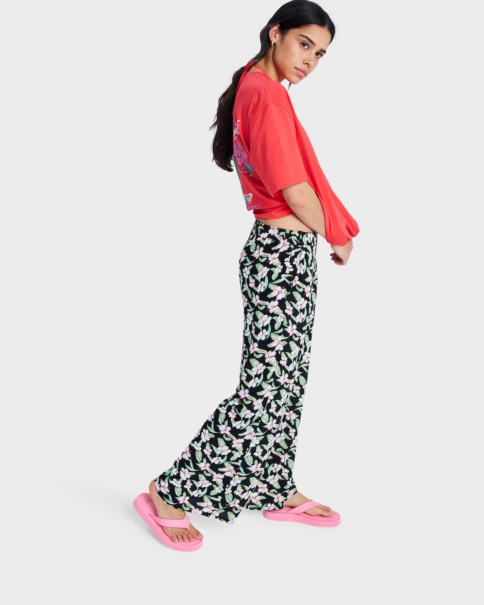 Womens Midnight Avenue Crepe Pants