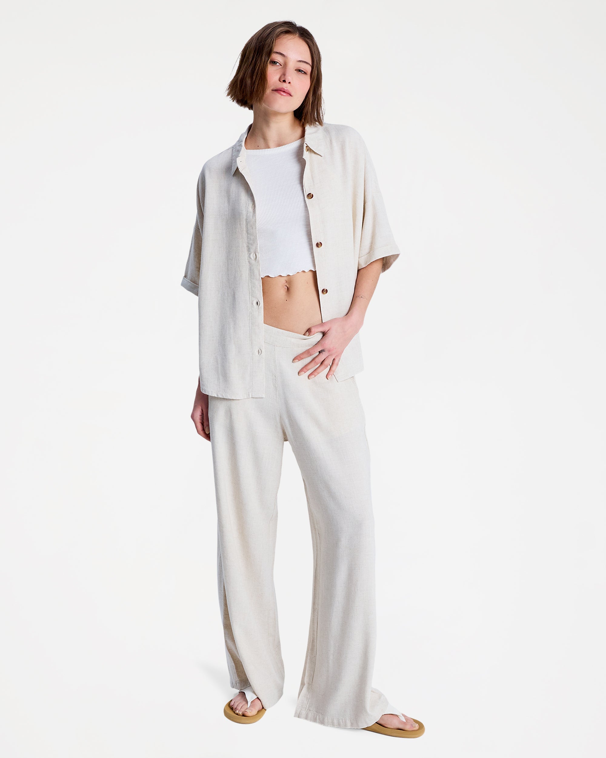 Womens Midnight Avenue Solid Pants