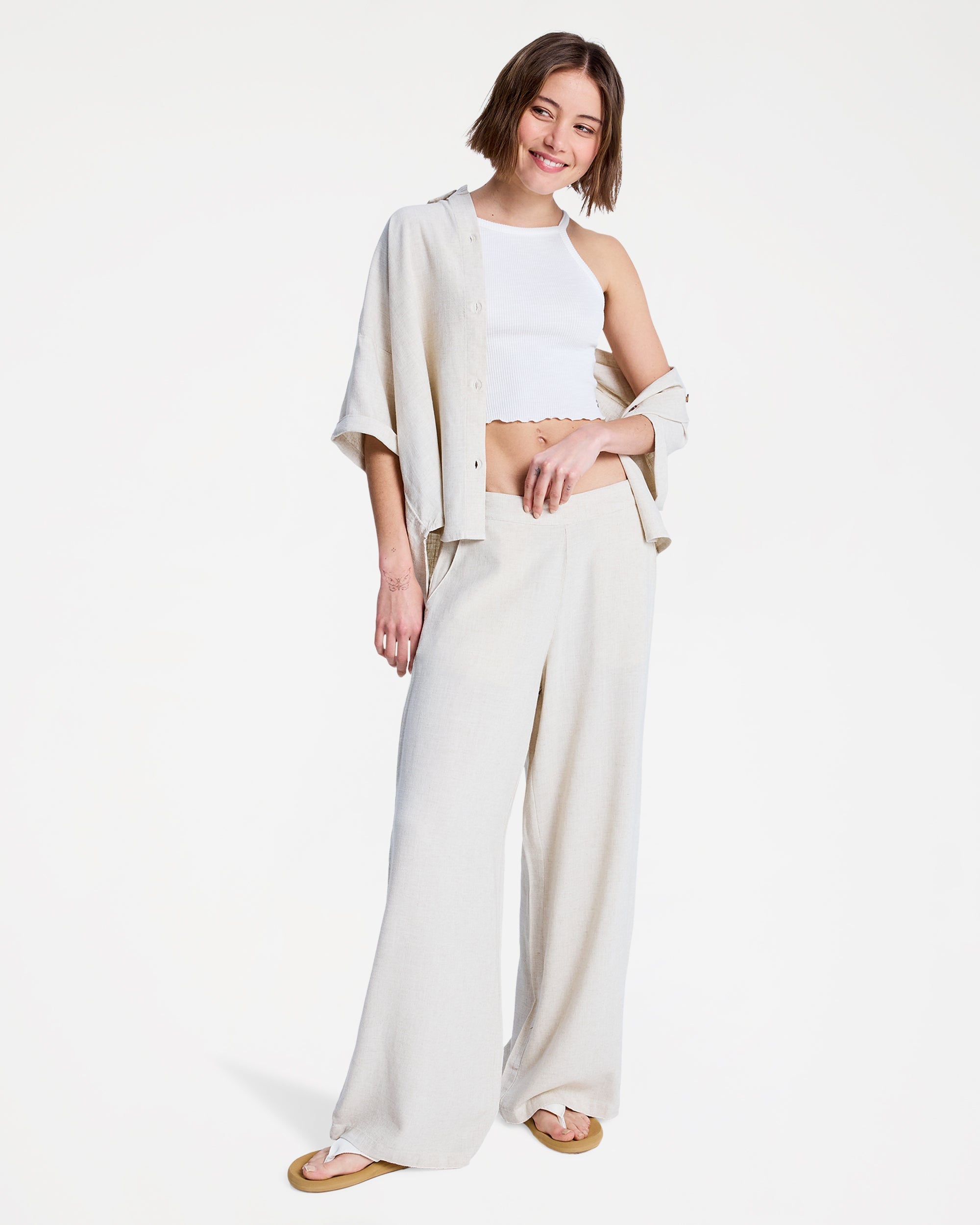 Womens Midnight Avenue Solid Pants