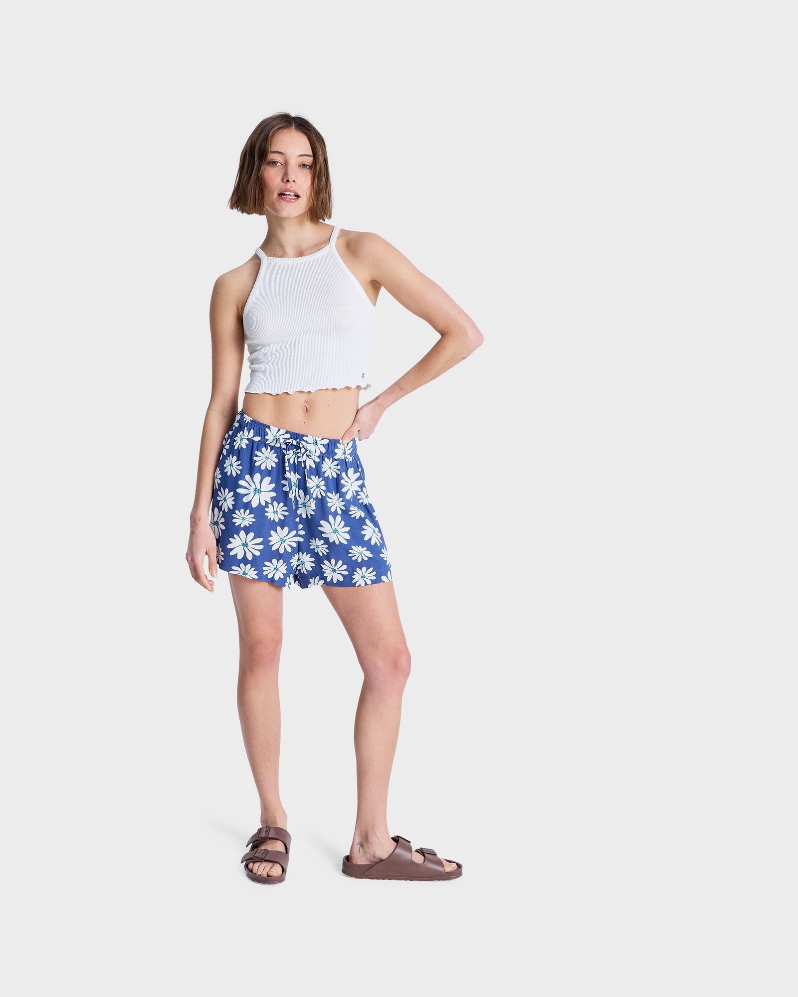 Womens Lekeito Break High Beach Shorts