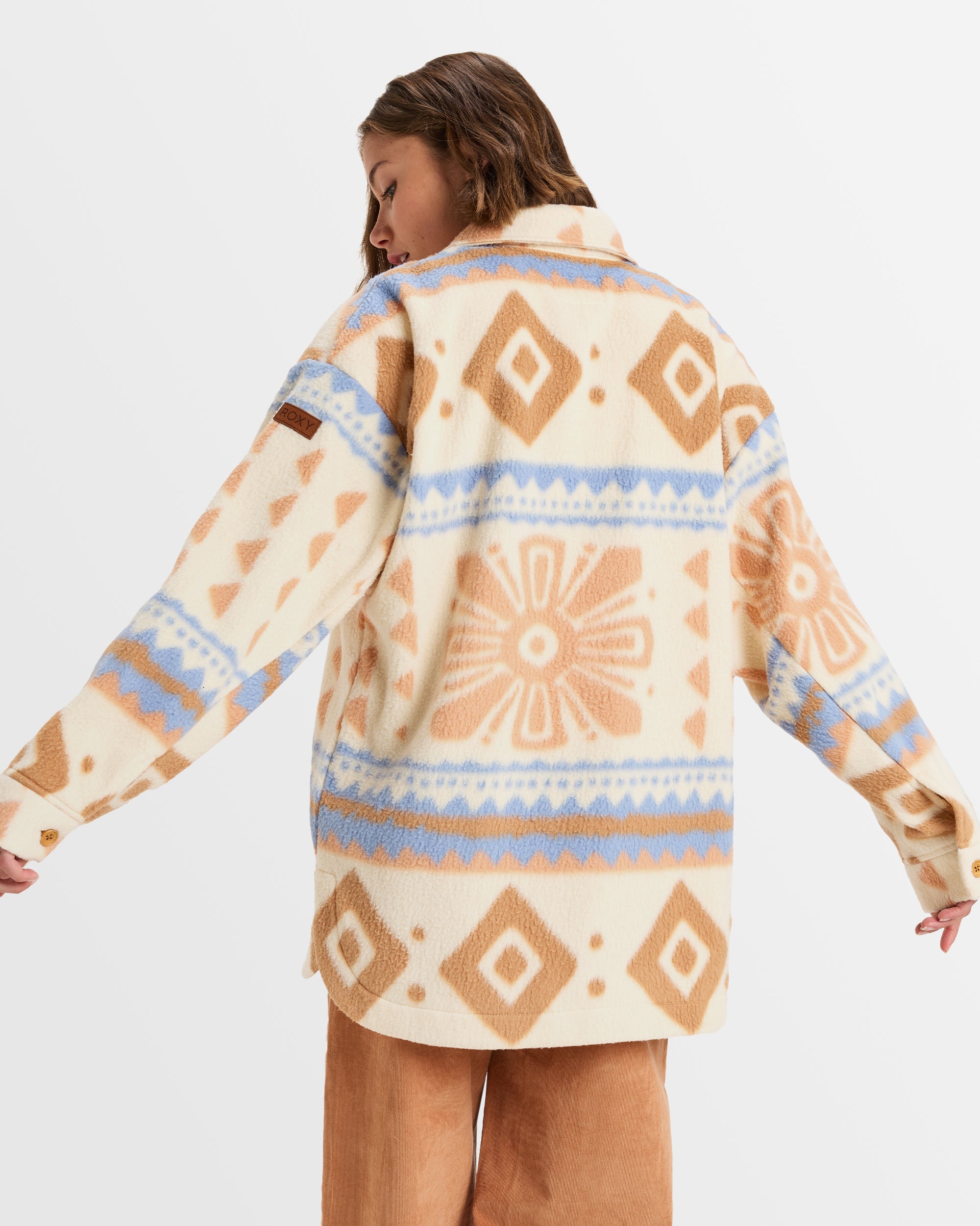 Womens Morning Crush Polar Shacket