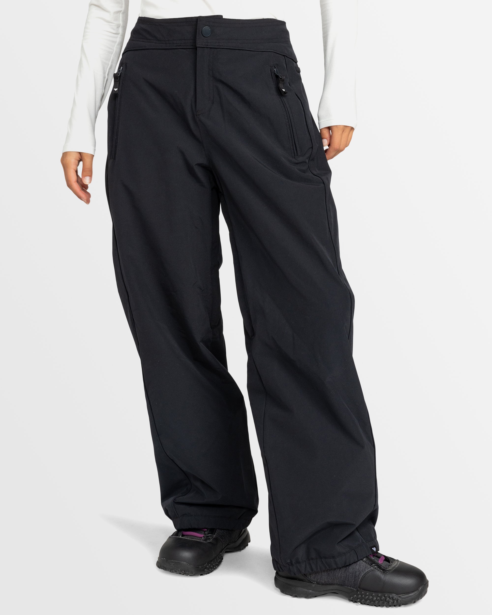 Roxy Elastic Waist Snow Pants Womens Womens Steeply Snow Pants