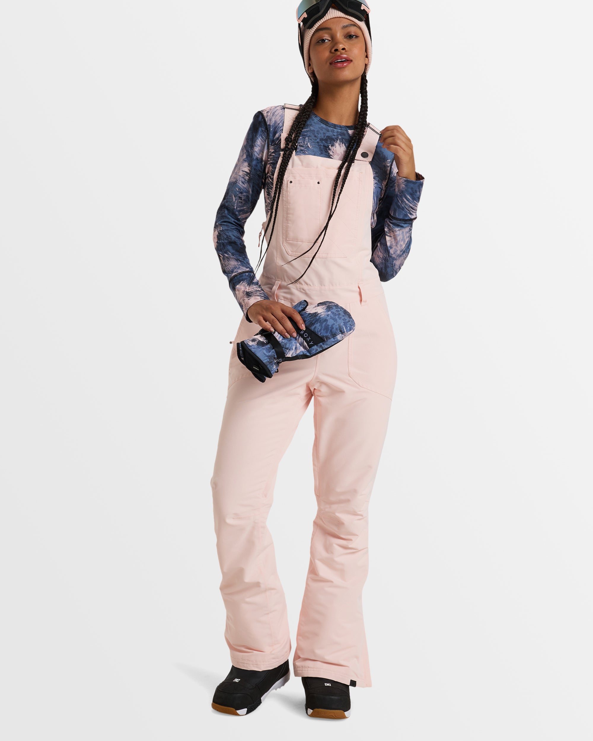 Womens Rideout Bib Snow Pants – Roxy - Main Image