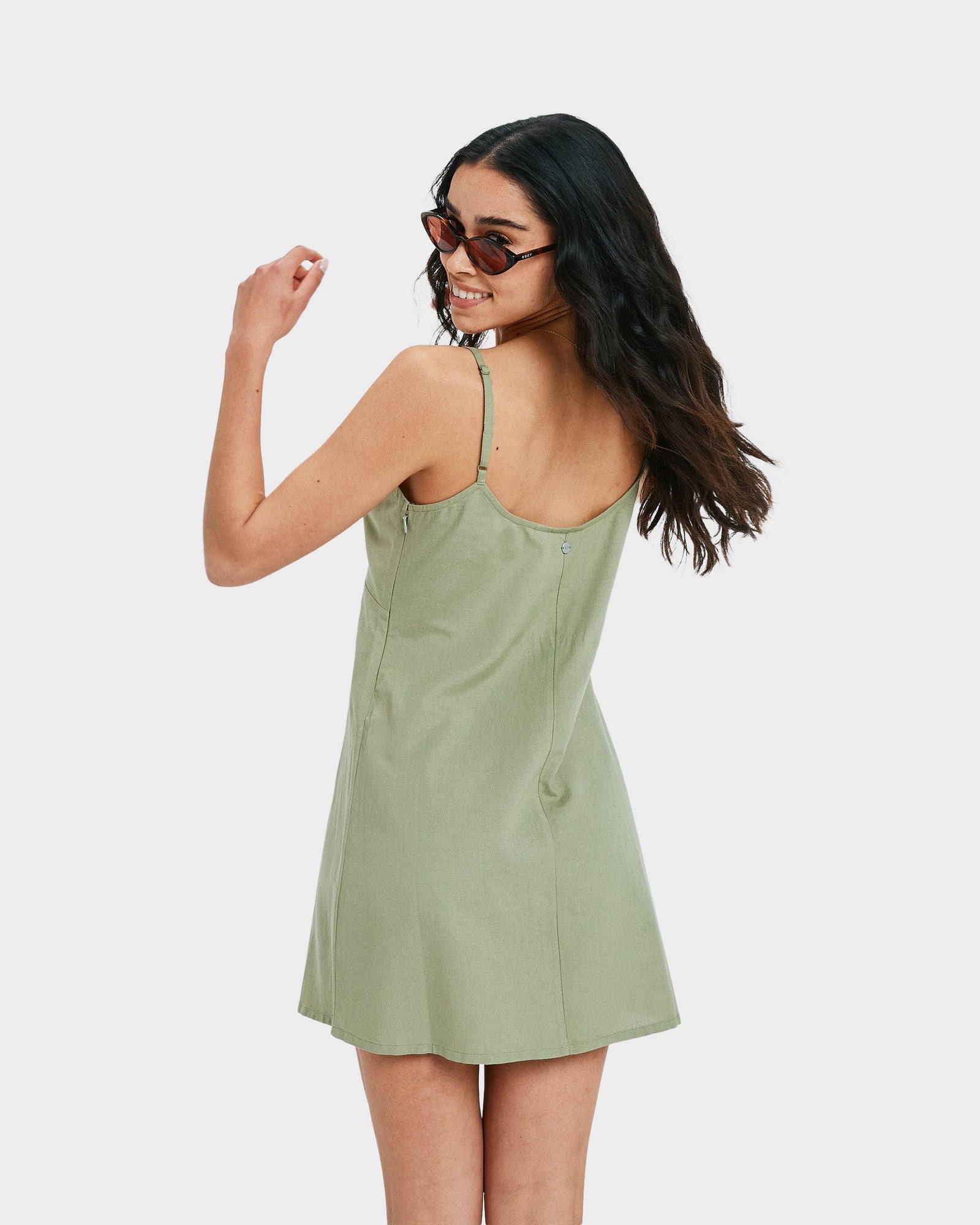 Womens Santorini Slip Mini Dress