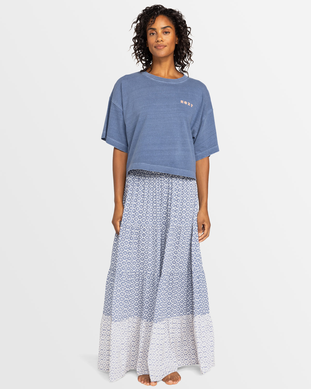 Womens Radiant Sun Maxi Skirt