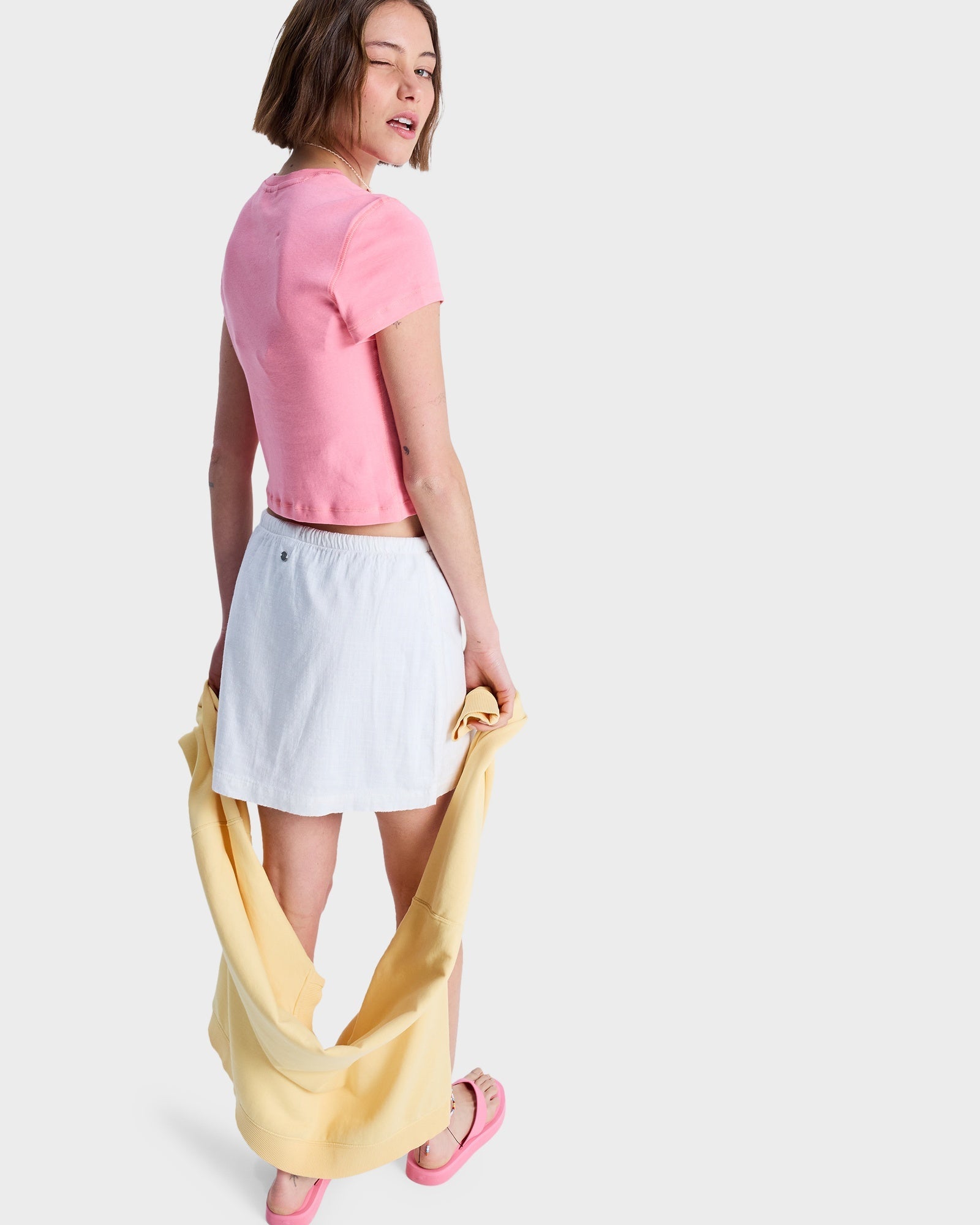 Womens Over The Waves Mini Skirt