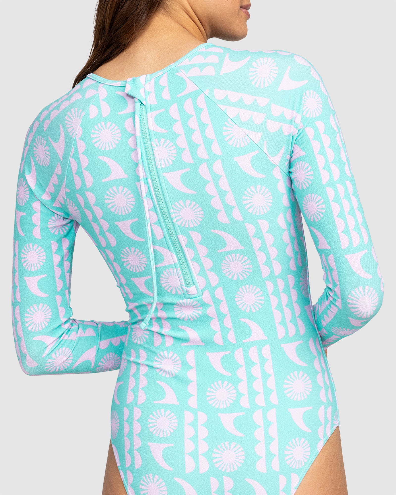 Womens Surf Saavy Onesie Rashguard