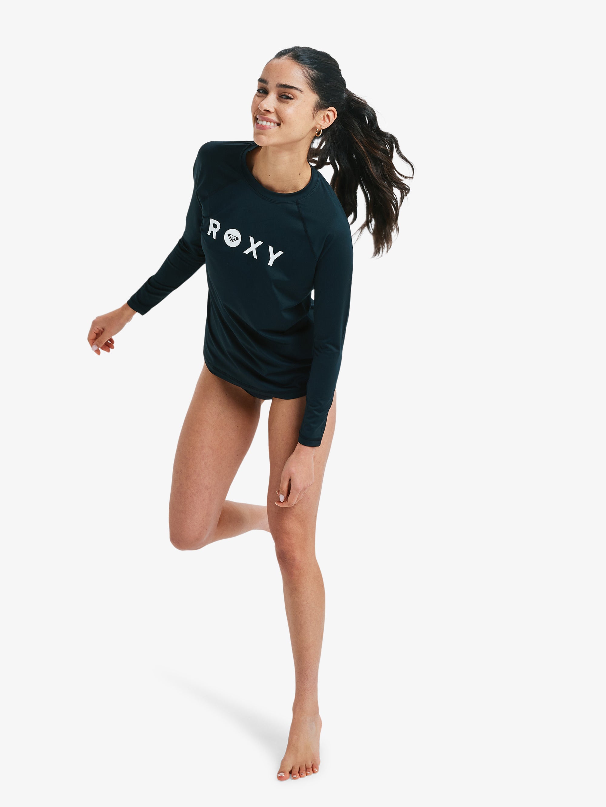 Women Essentials Long Sleeve Rash Vest