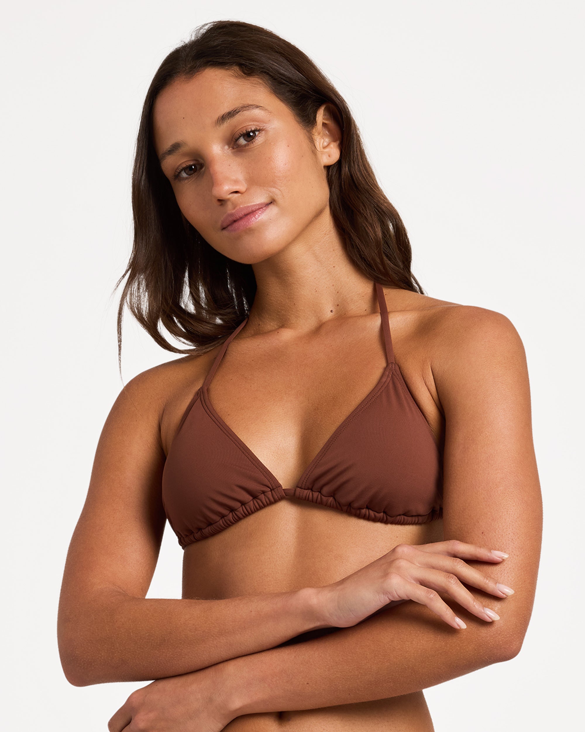 Womens SD Beach Classics Tiki Tri Bikini Top