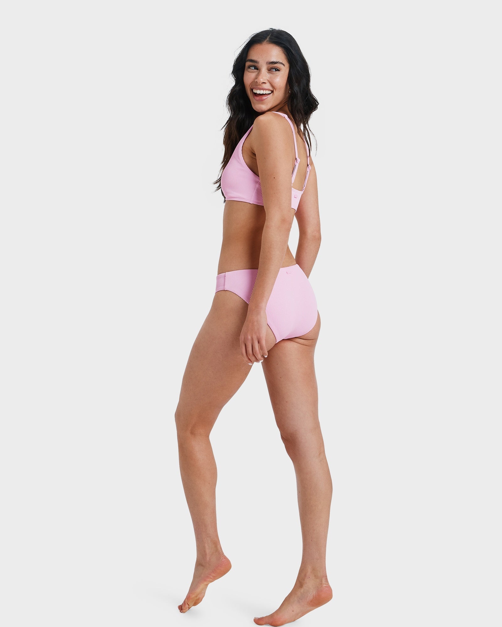 Womens Rib Roxy Love Bikini Top