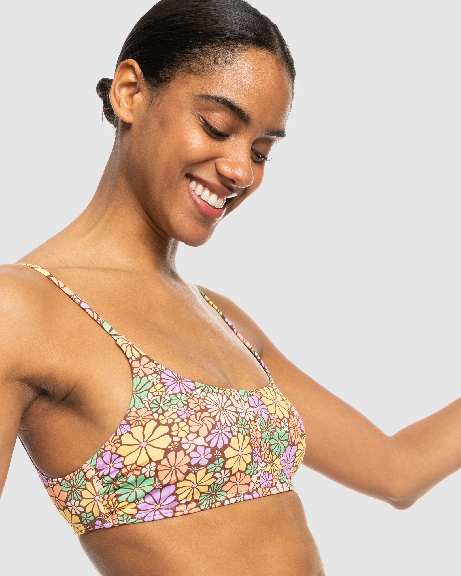 Womens All About Sol Bralette Bikini Top