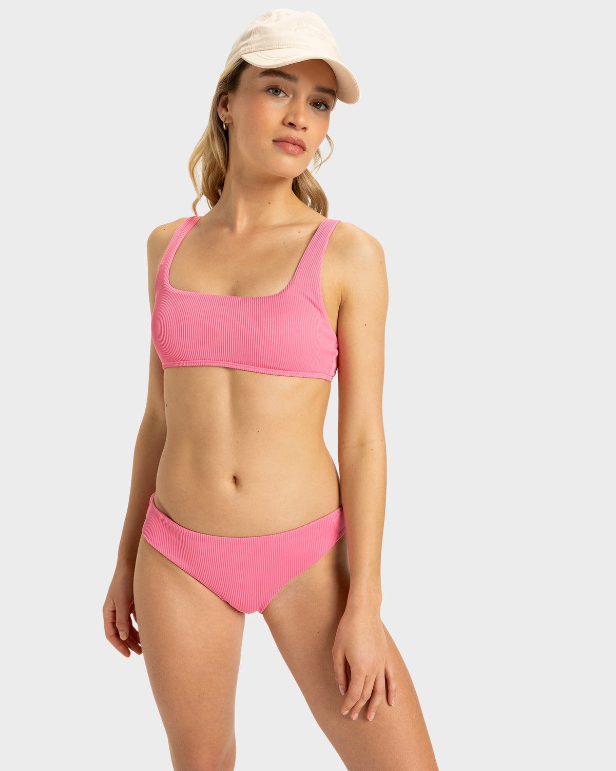 Haut Sexy Femme SHEKINI Maillot De Bain 2 Pièces Femme Bikini Rembourré Halter Sangle D Reglable Triangle Taille Basse Bas De Bikini Couleur Unie Plisse Maillots De Bain Plage 2 Micro Bikini