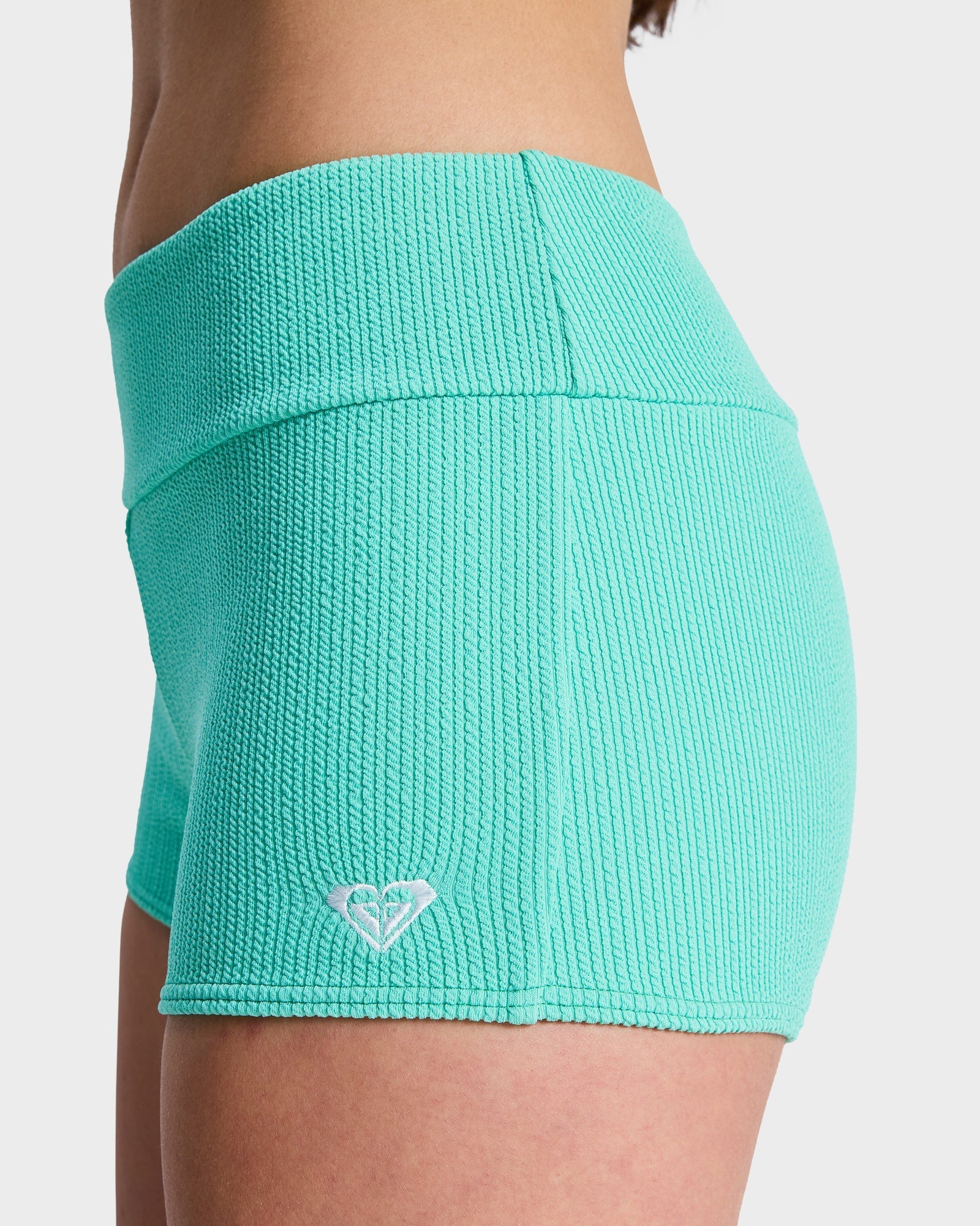 Womens Roxy Sunshine High Rise Boyleg Bikini Bottom