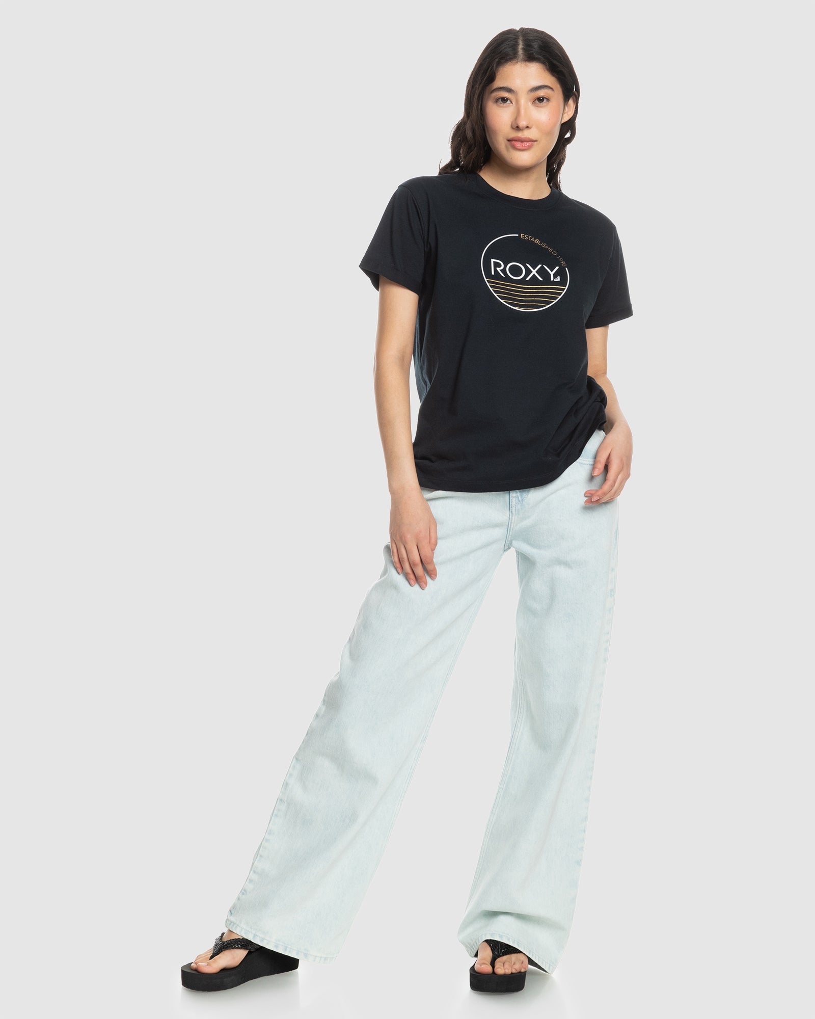 Womens Noon Ocean Loose Fit T-Shirt