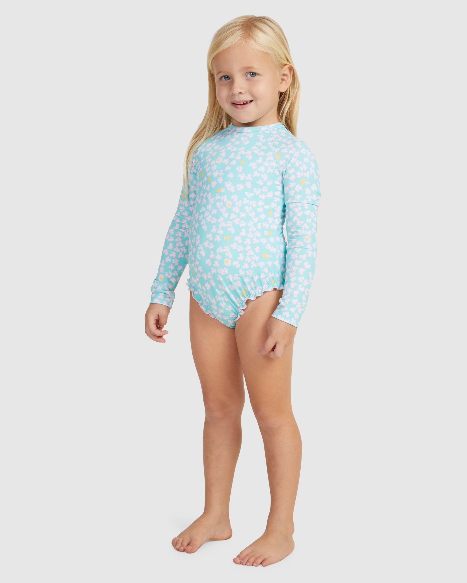 Girls Teenie Ditsy Onesie Rashguard