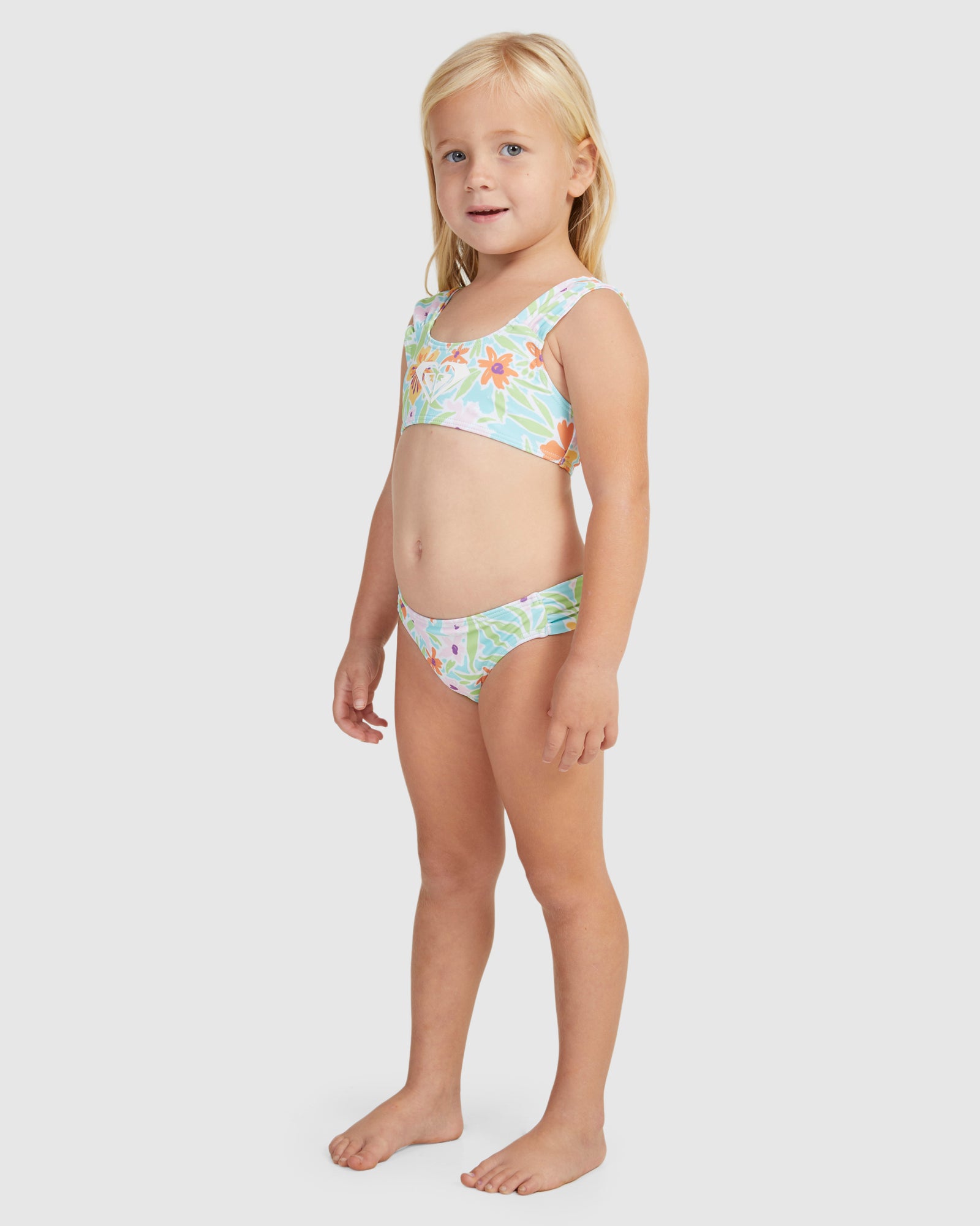 Girls 2-7 Hawaiian Spirit Bralette Set Bikini