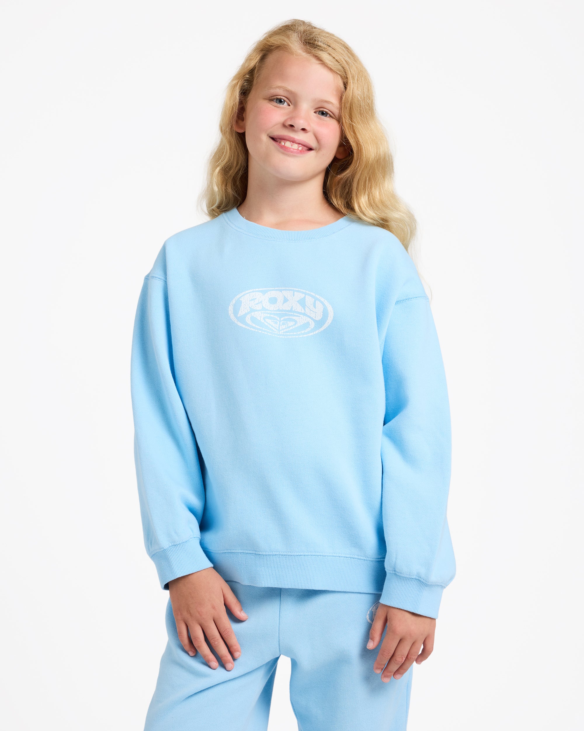Girls 4-16 Rg Endless Days Crew Neck