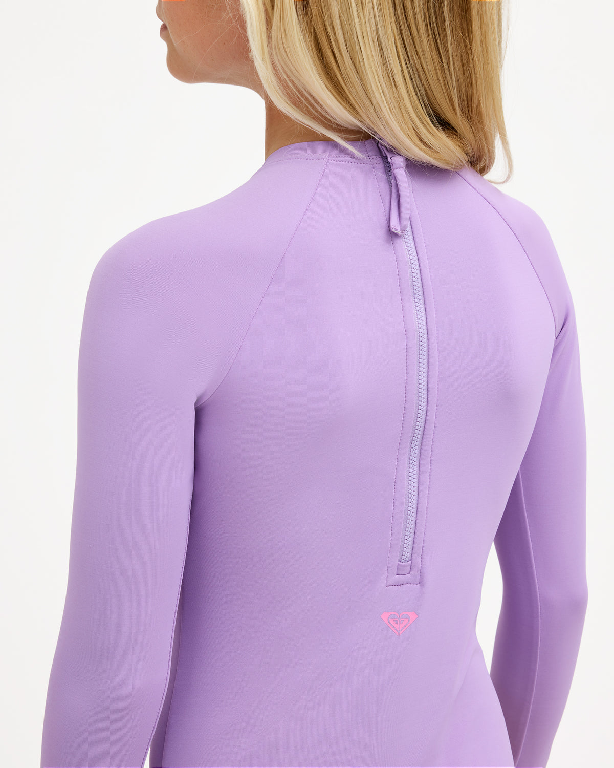 Girls 8-16 Shore Swell Long Sleeve One Piece Swimsuit