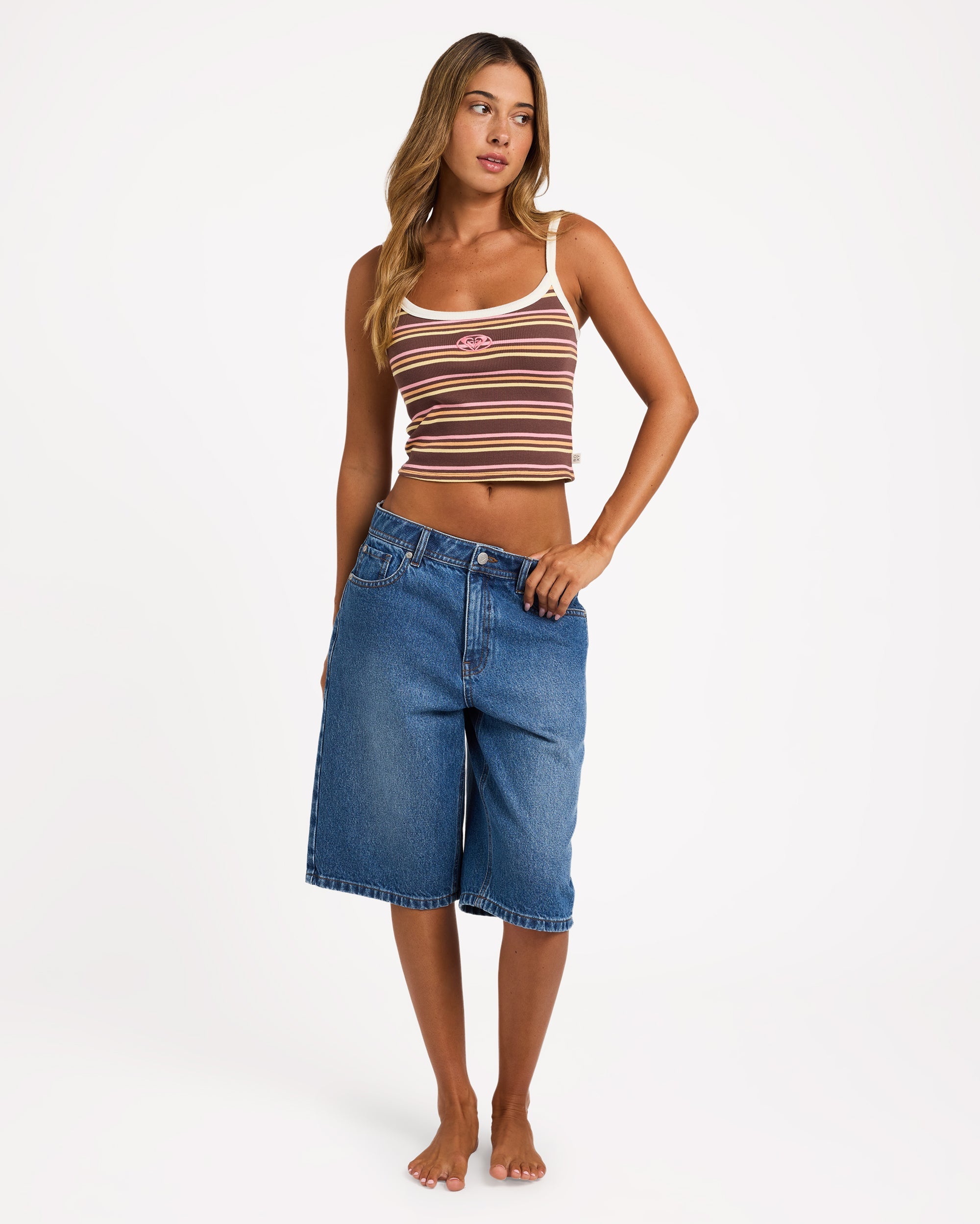 Womens Backslider Denim Shorts