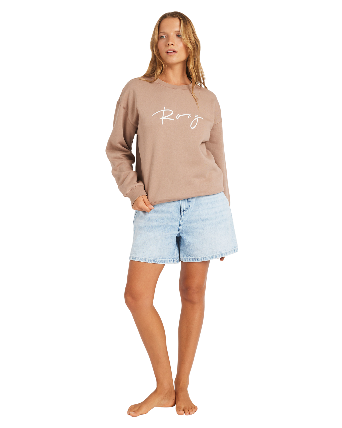 Womens Perfect Place Crew (wholesale)