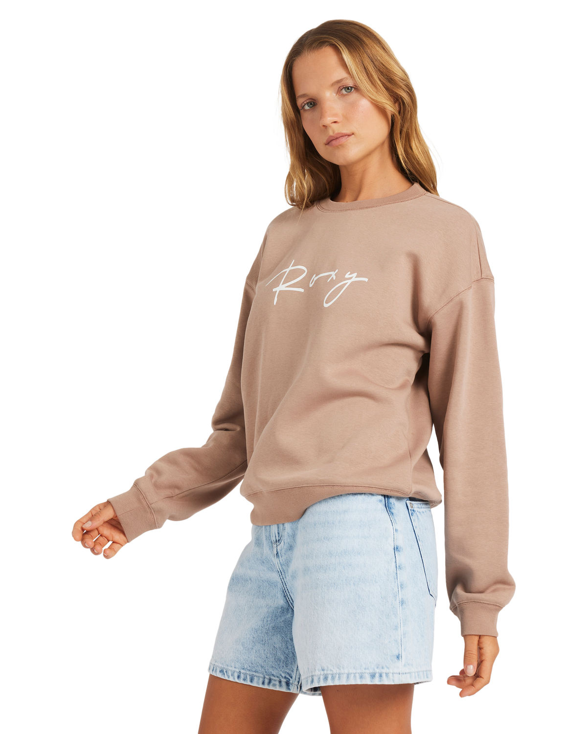 Womens Perfect Place Crew (wholesale)