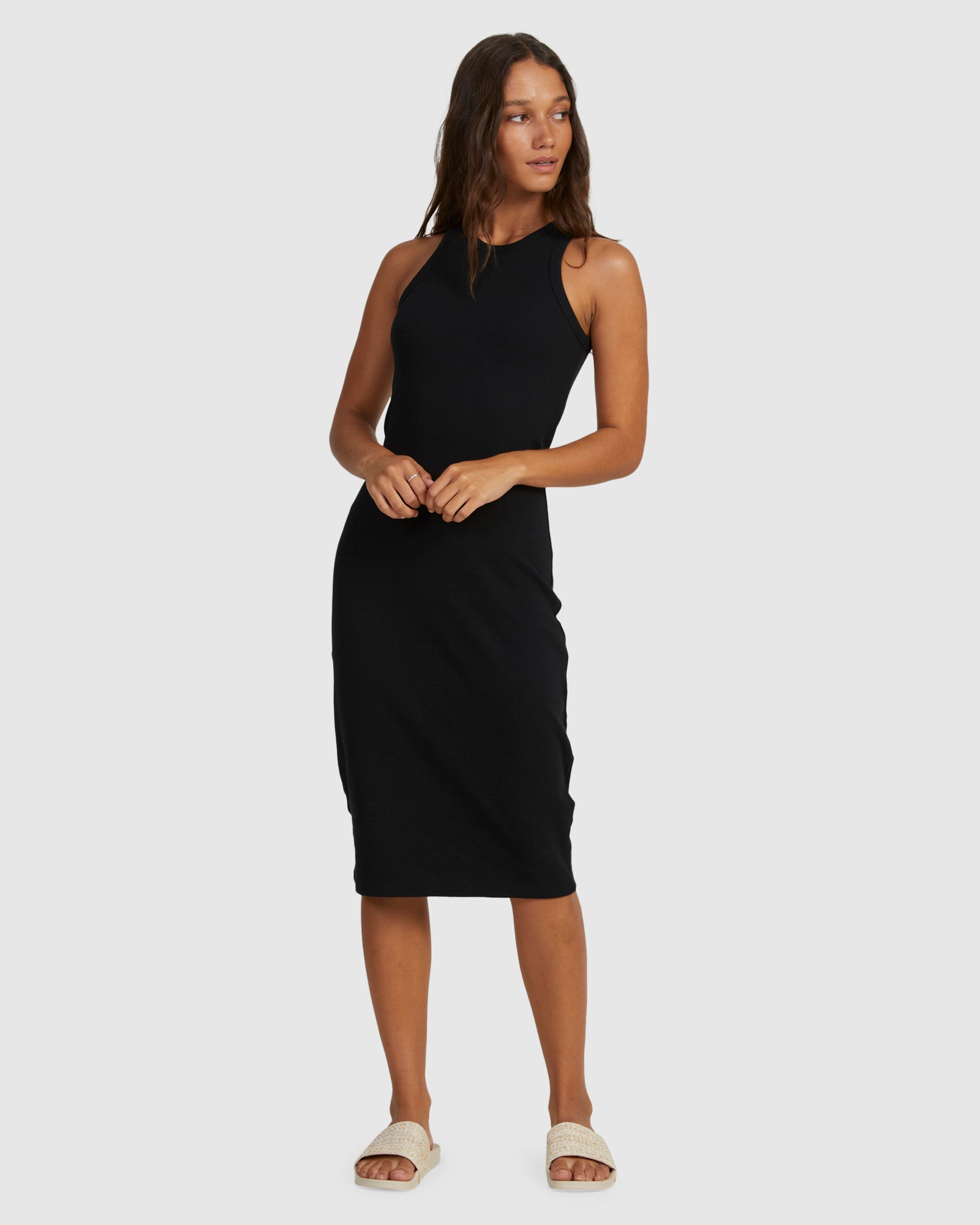 Womens Baseline Midi Dress